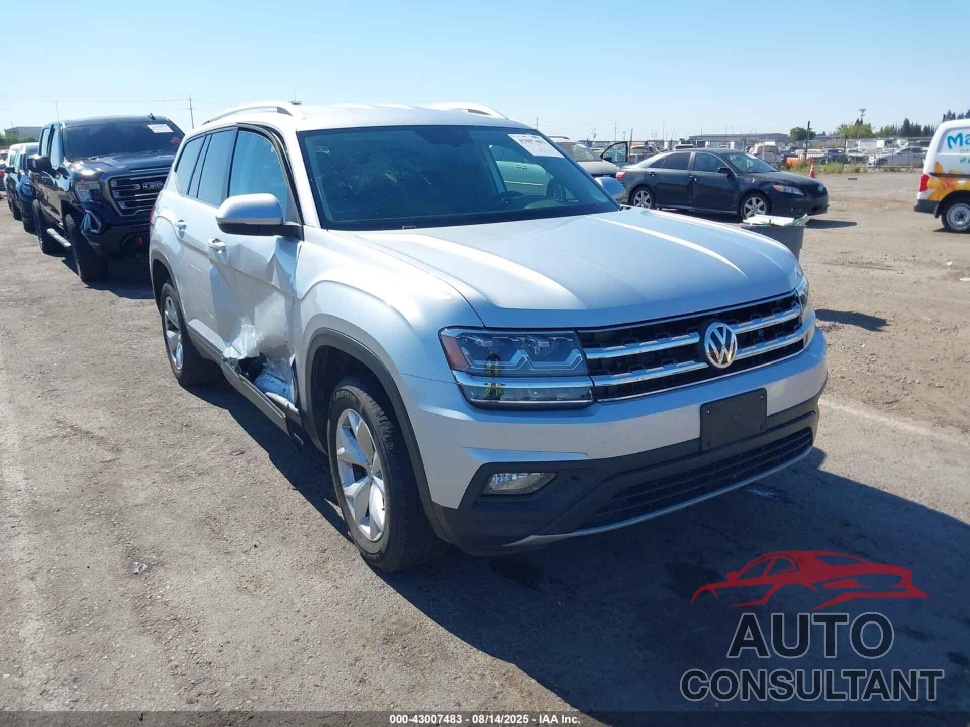 VOLKSWAGEN ATLAS 2019 - 1V2DR2CA2KC533264