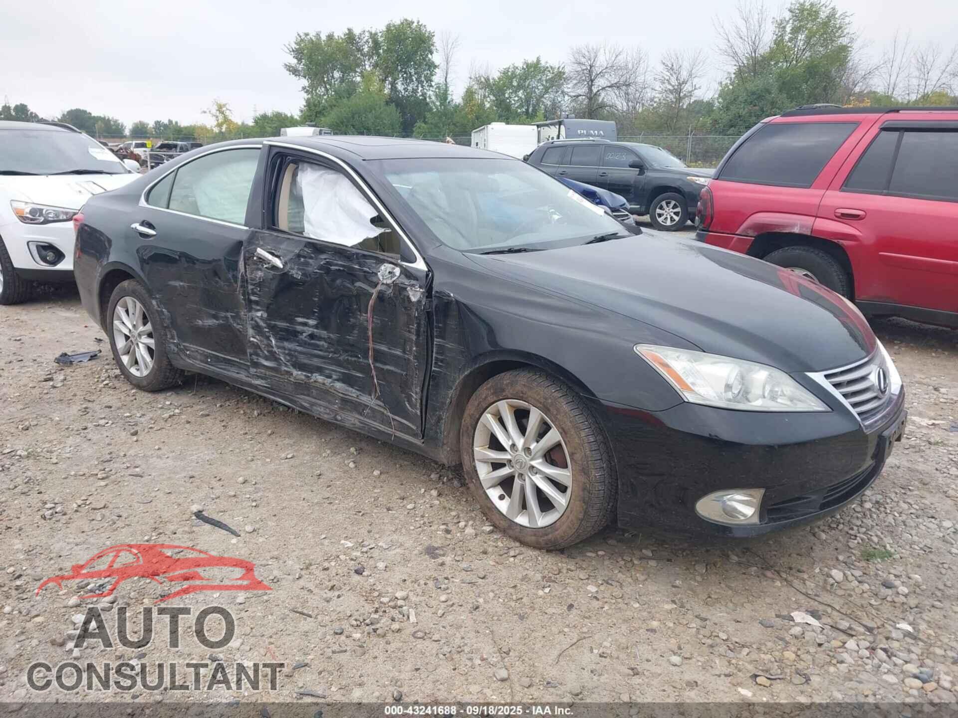 LEXUS ES 350 2011 - JTHBK1EG3B2468955