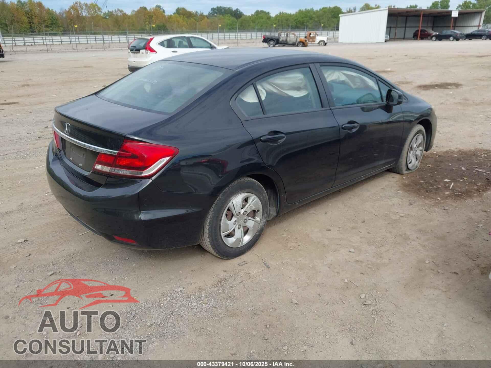 HONDA CIVIC 2013 - 19XFB2F59DE088255