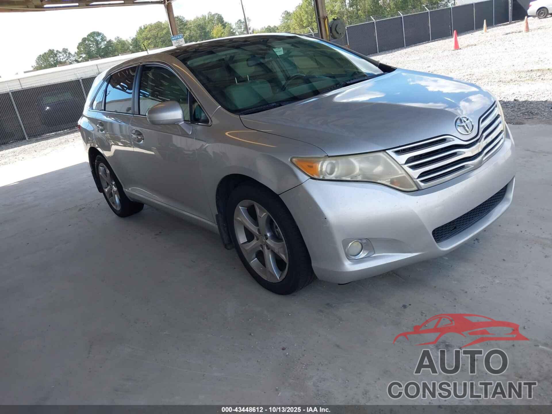 TOYOTA VENZA 2009 - 4T3BK11AX9U018983