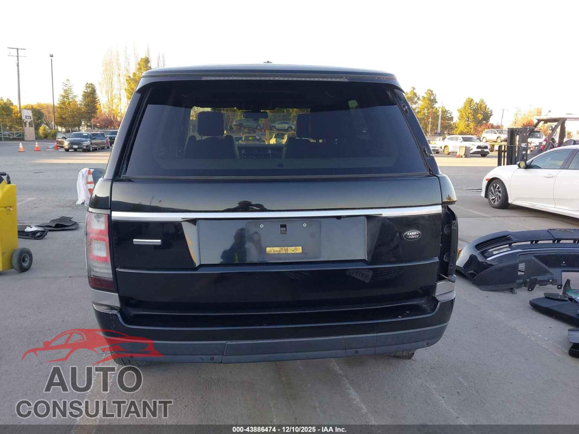 LAND ROVER RANGE ROVER 2013 - SALGS2EF3DA124466