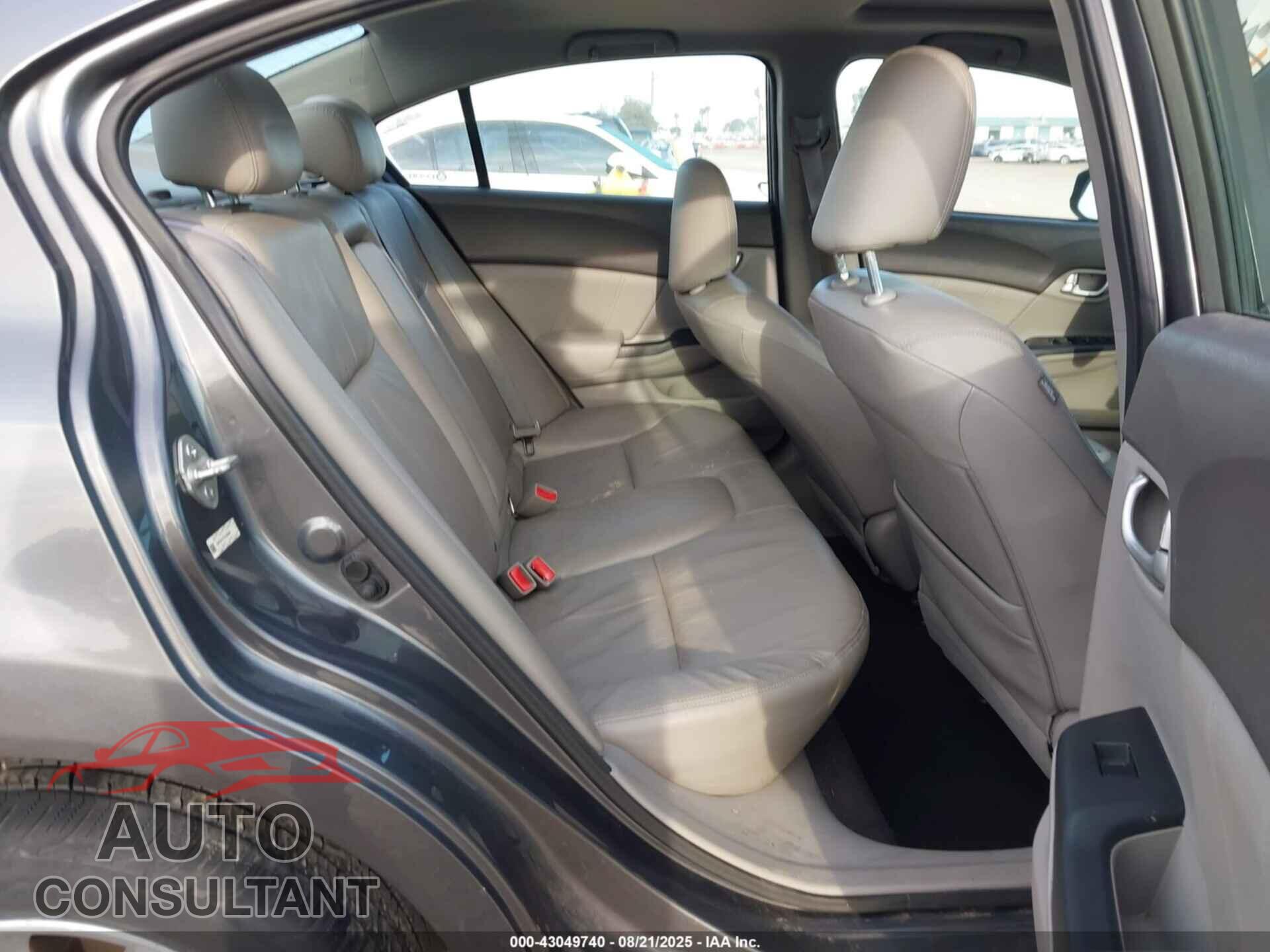 HONDA CIVIC 2012 - 19XFB2F91CE308084