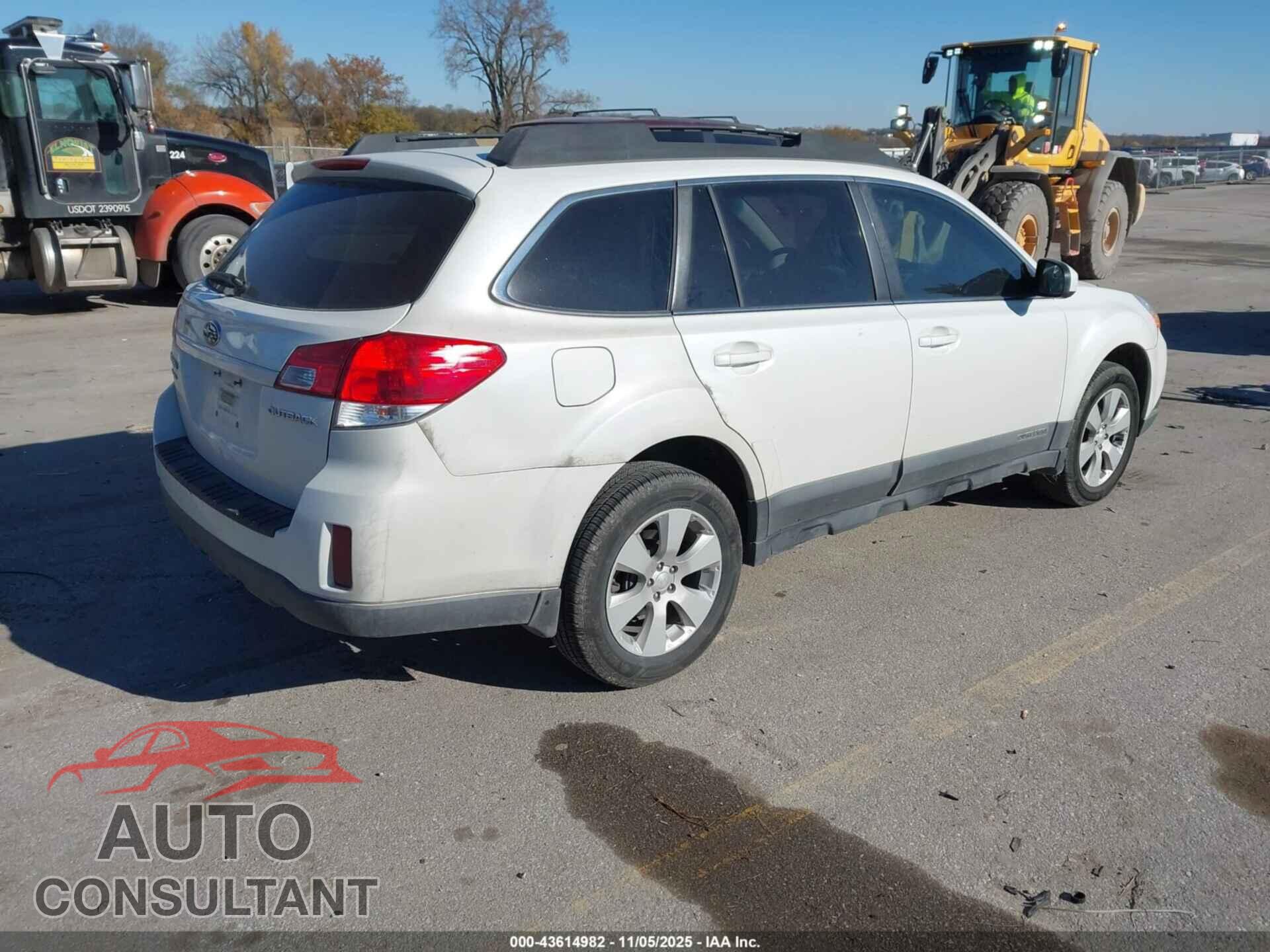 SUBARU OUTBACK 2010 - 4S4BRCFC7A3318730