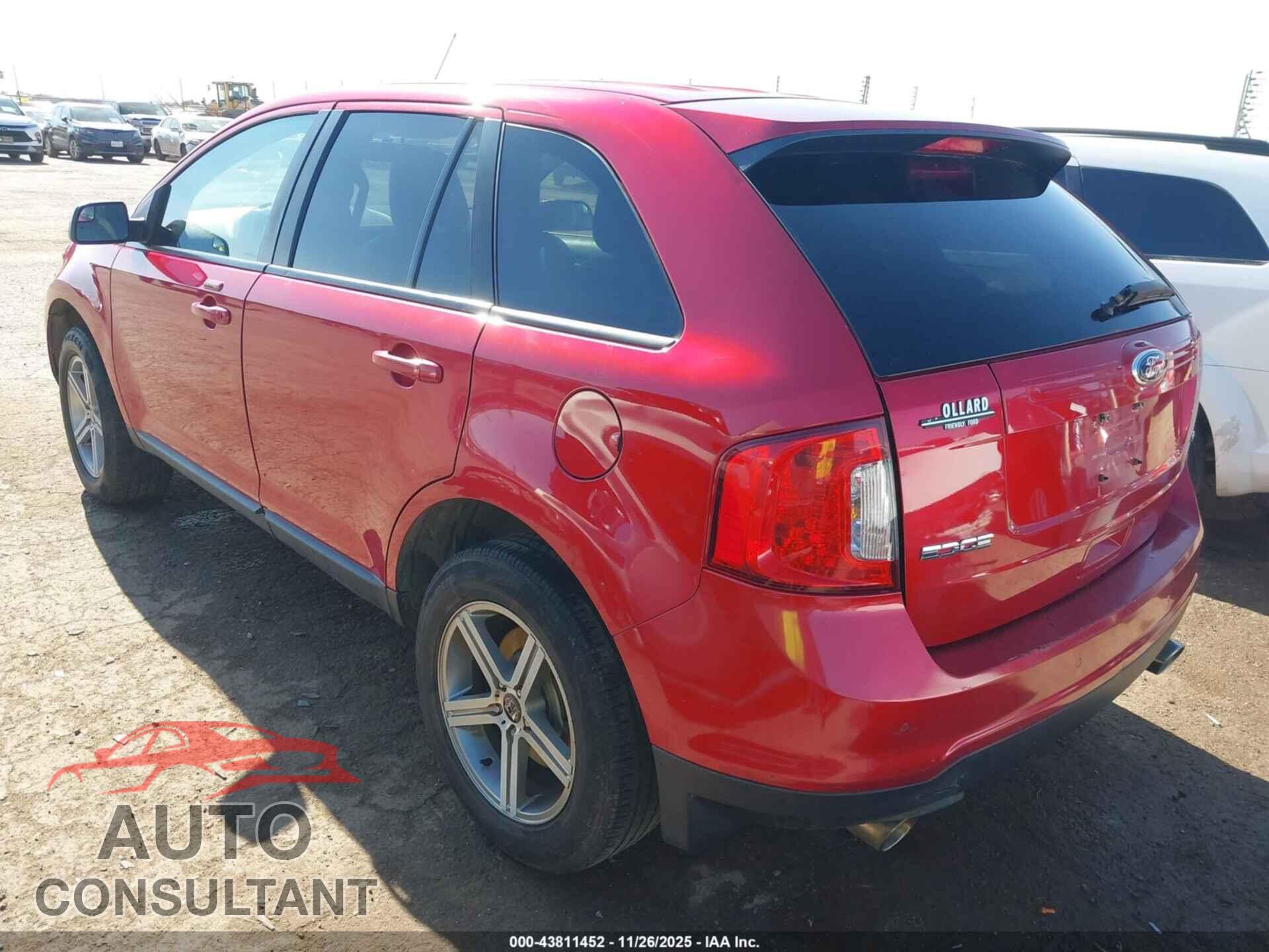 FORD EDGE 2012 - 2FMDK3JC2CBA19282