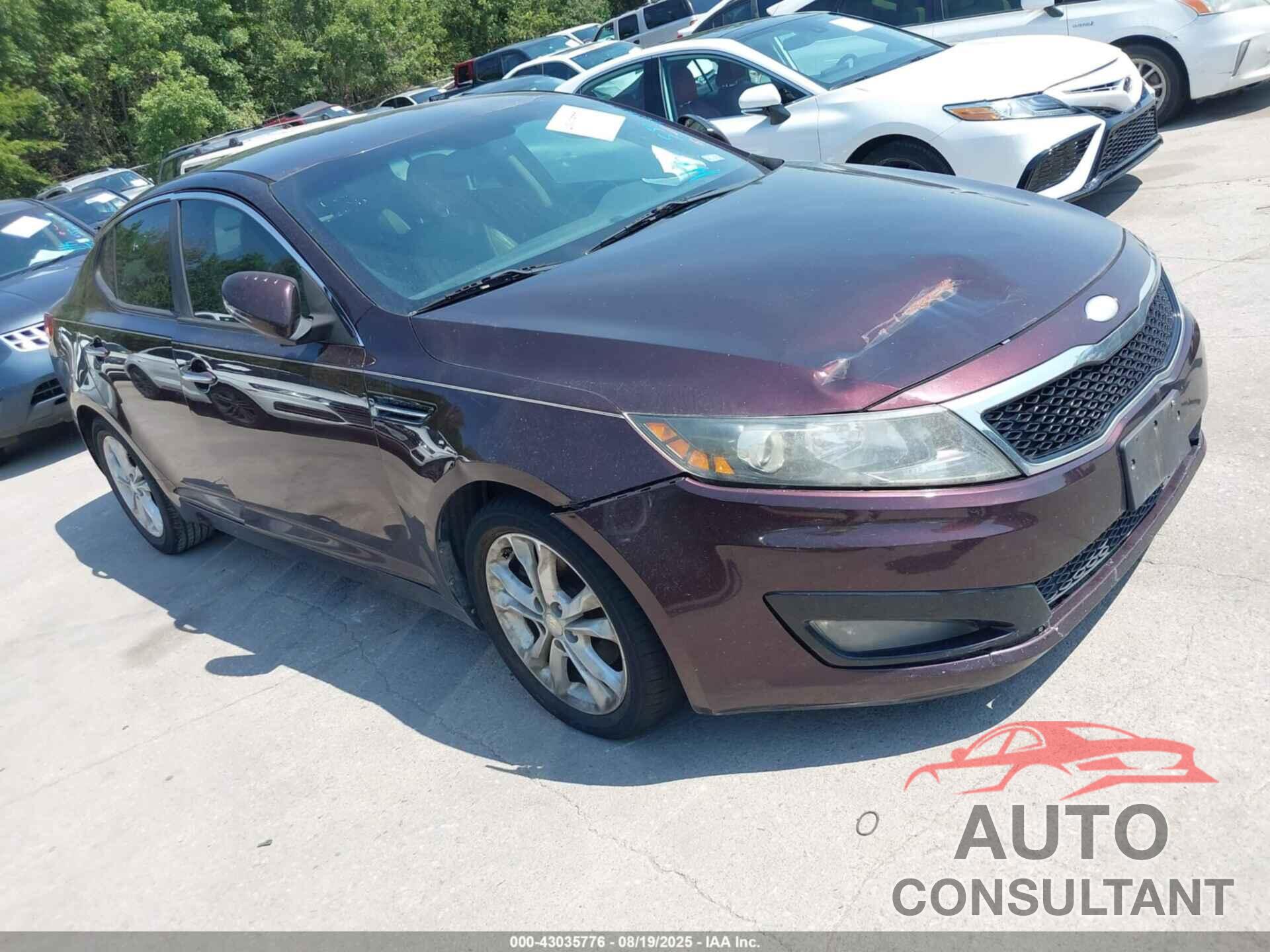 KIA OPTIMA 2013 - 5XXGN4A76DG226325