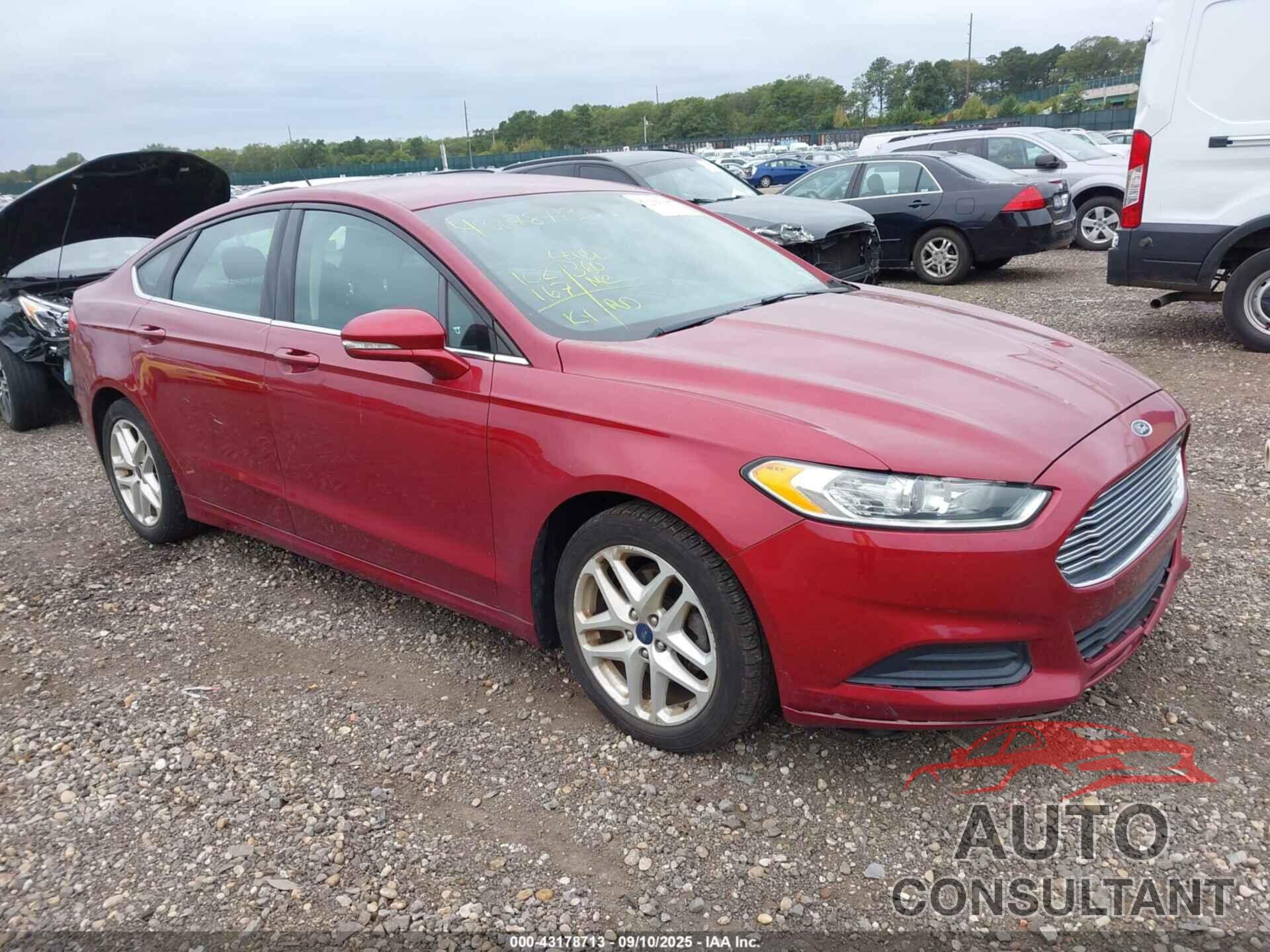 FORD FUSION 2016 - 1FA6P0H7XG5127946