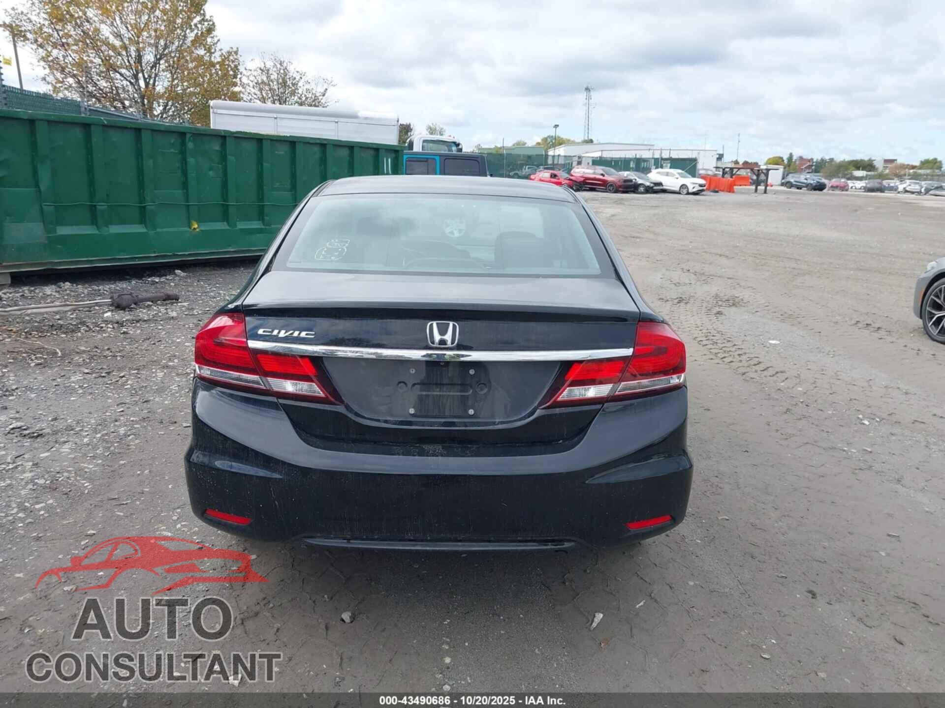 HONDA CIVIC 2013 - 19XFB2F94DE250764