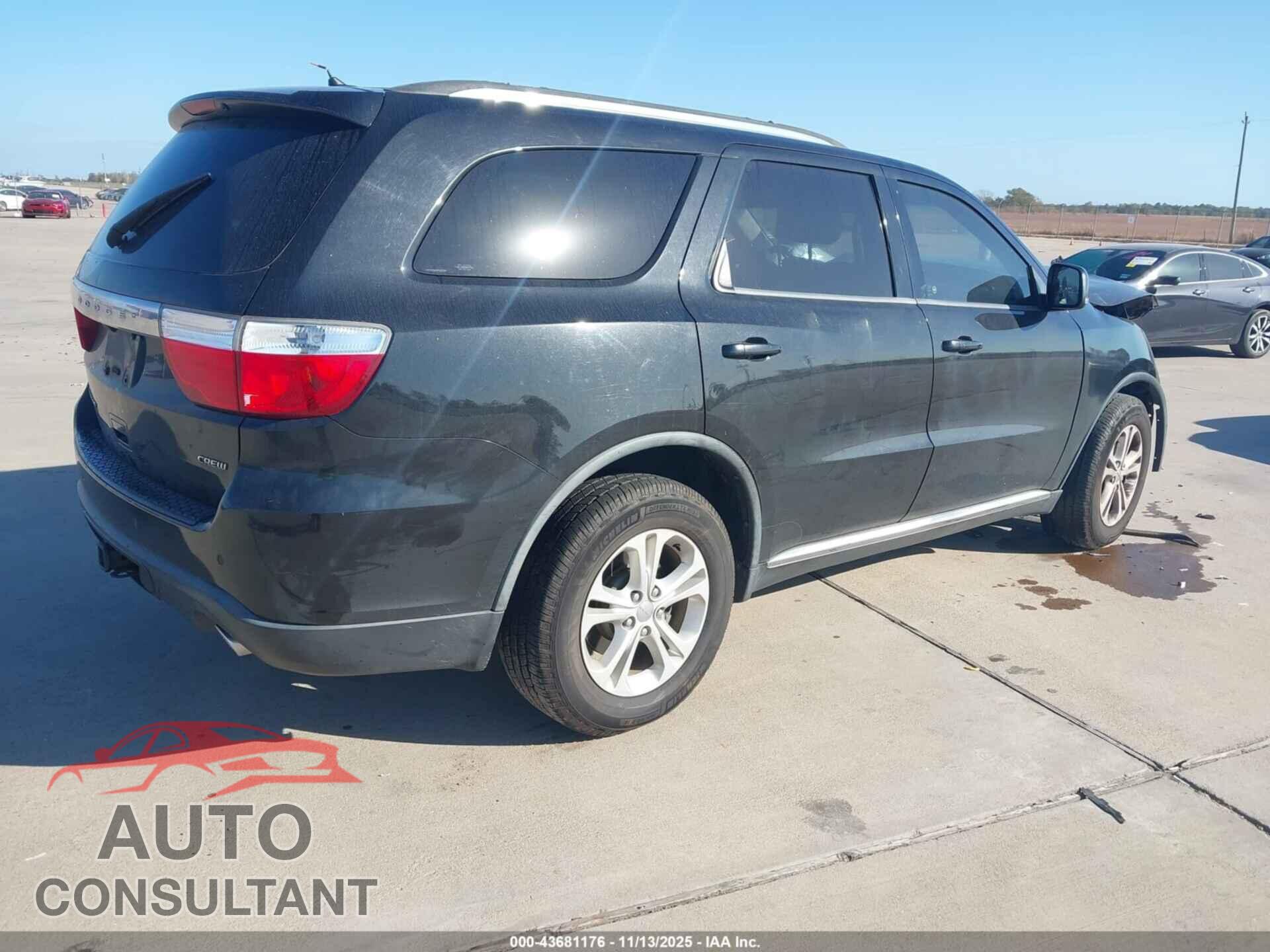 DODGE DURANGO 2011 - 1D4RD4GG8BC627961