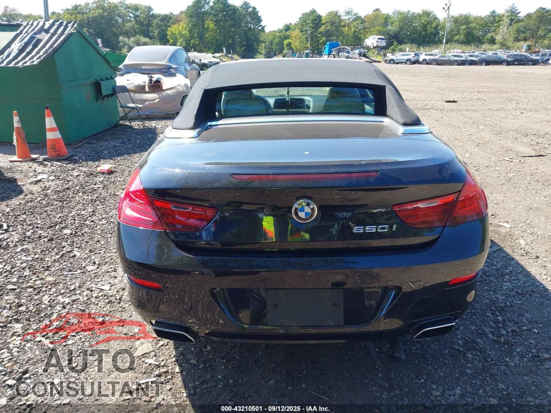 BMW 650I 2012 - WBALZ3C59CDL72152