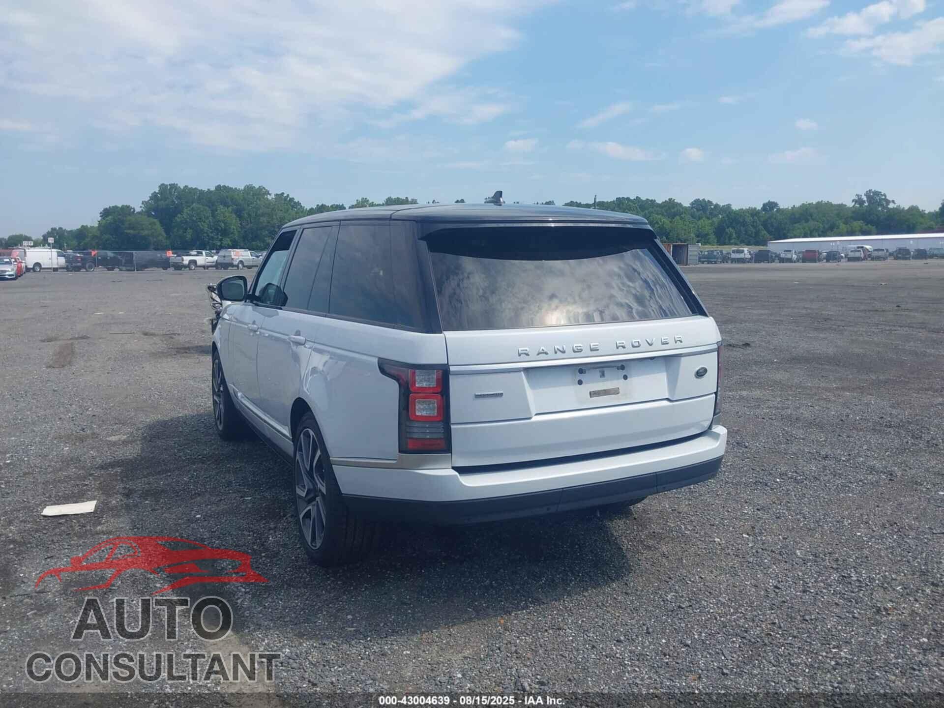 LAND ROVER RANGE ROVER 2015 - SALGS2TF9FA232449