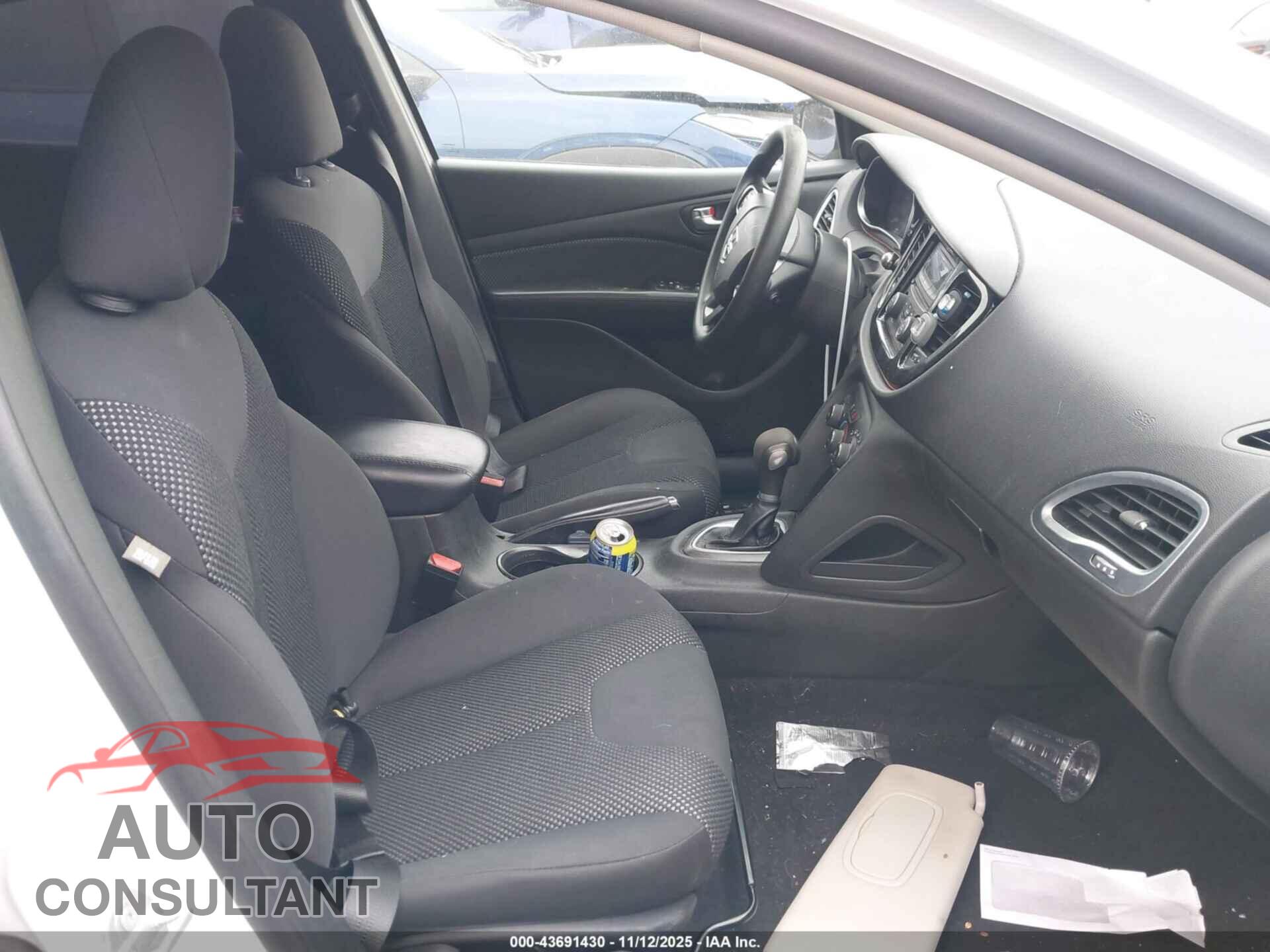 DODGE DART 2015 - 1C3CDFAA3FD434883