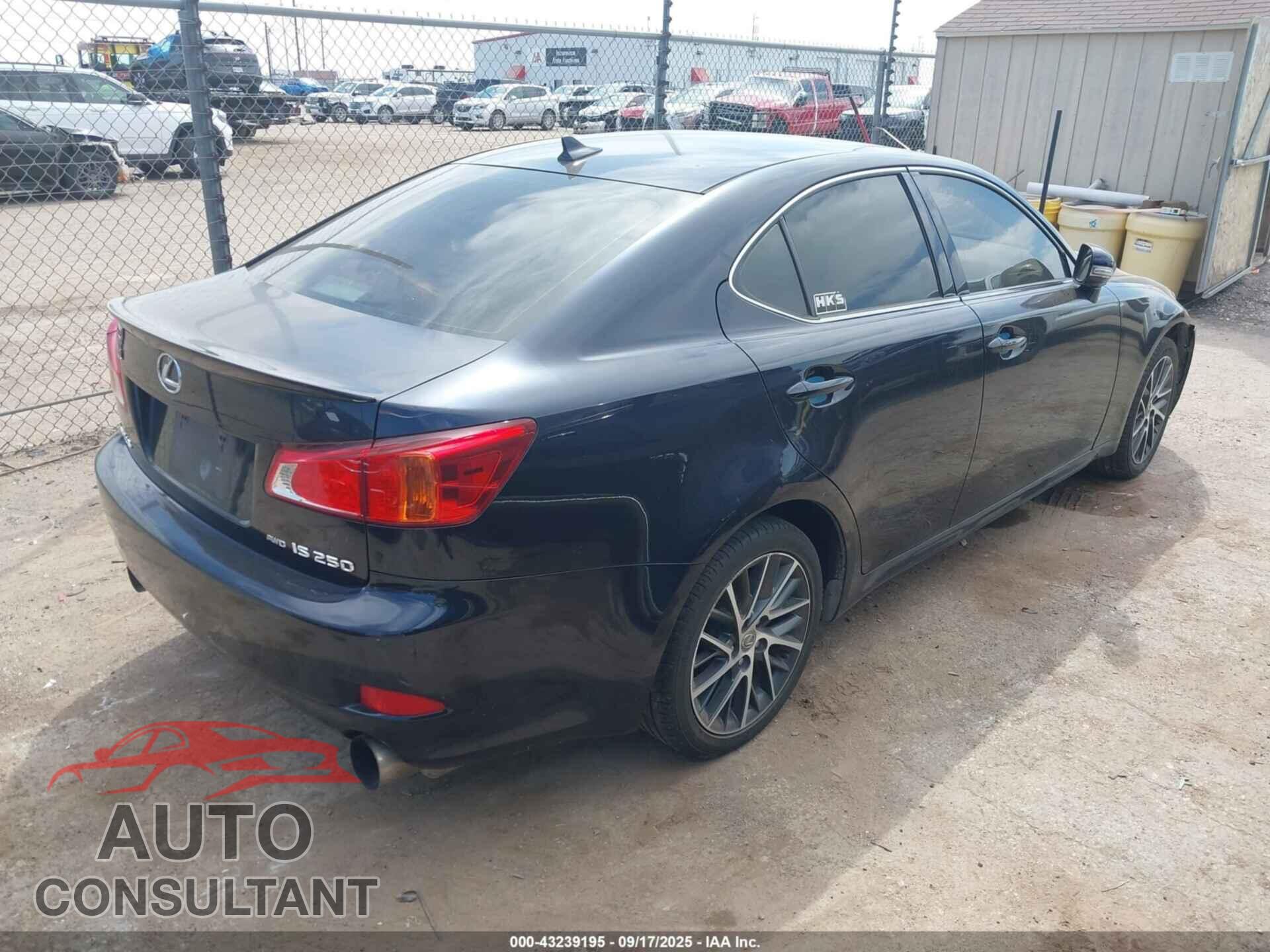 LEXUS IS 250 2010 - JTHCF5C23A2034444
