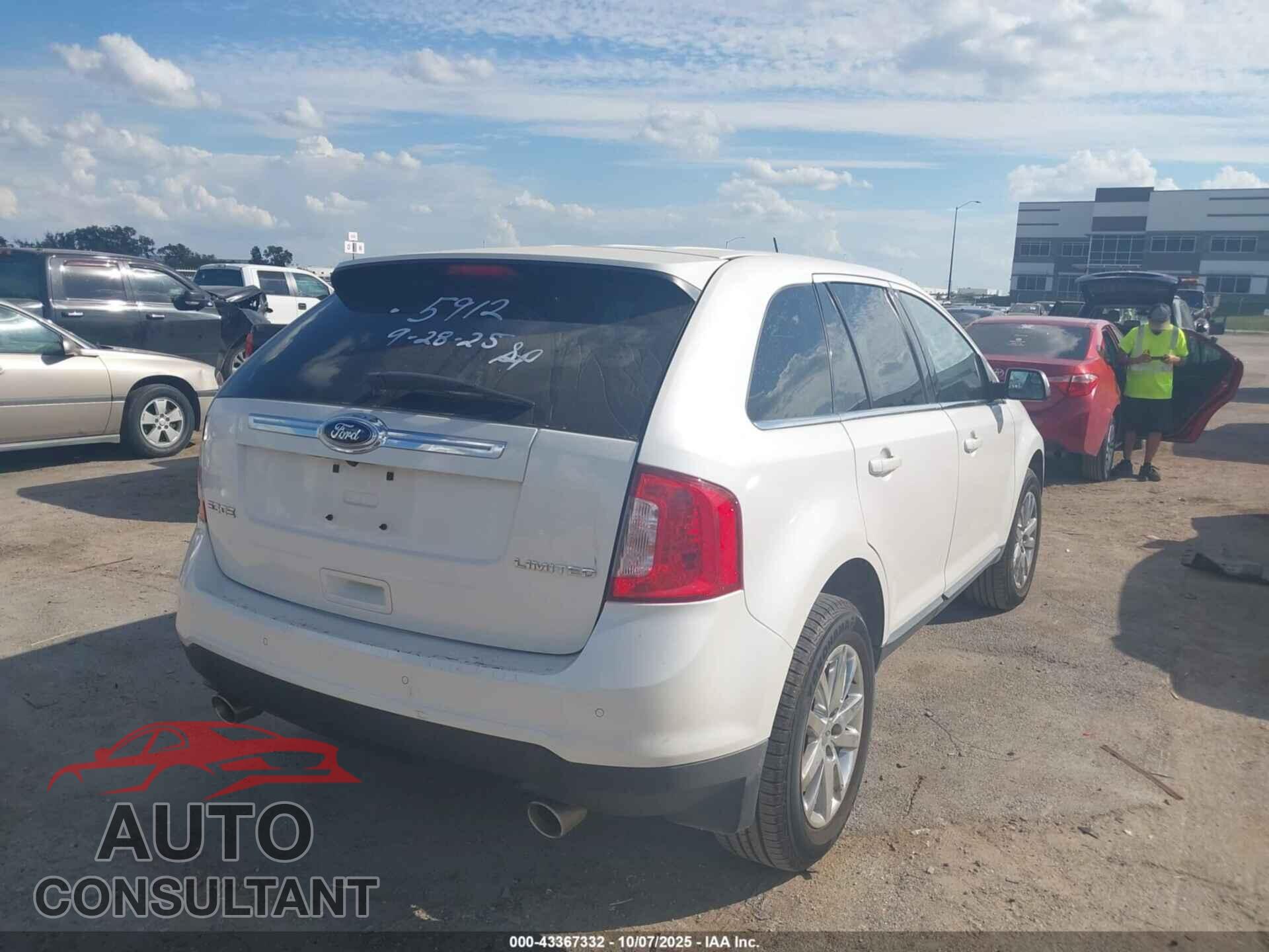 FORD EDGE 2014 - 2FMDK3KC9EBA51292