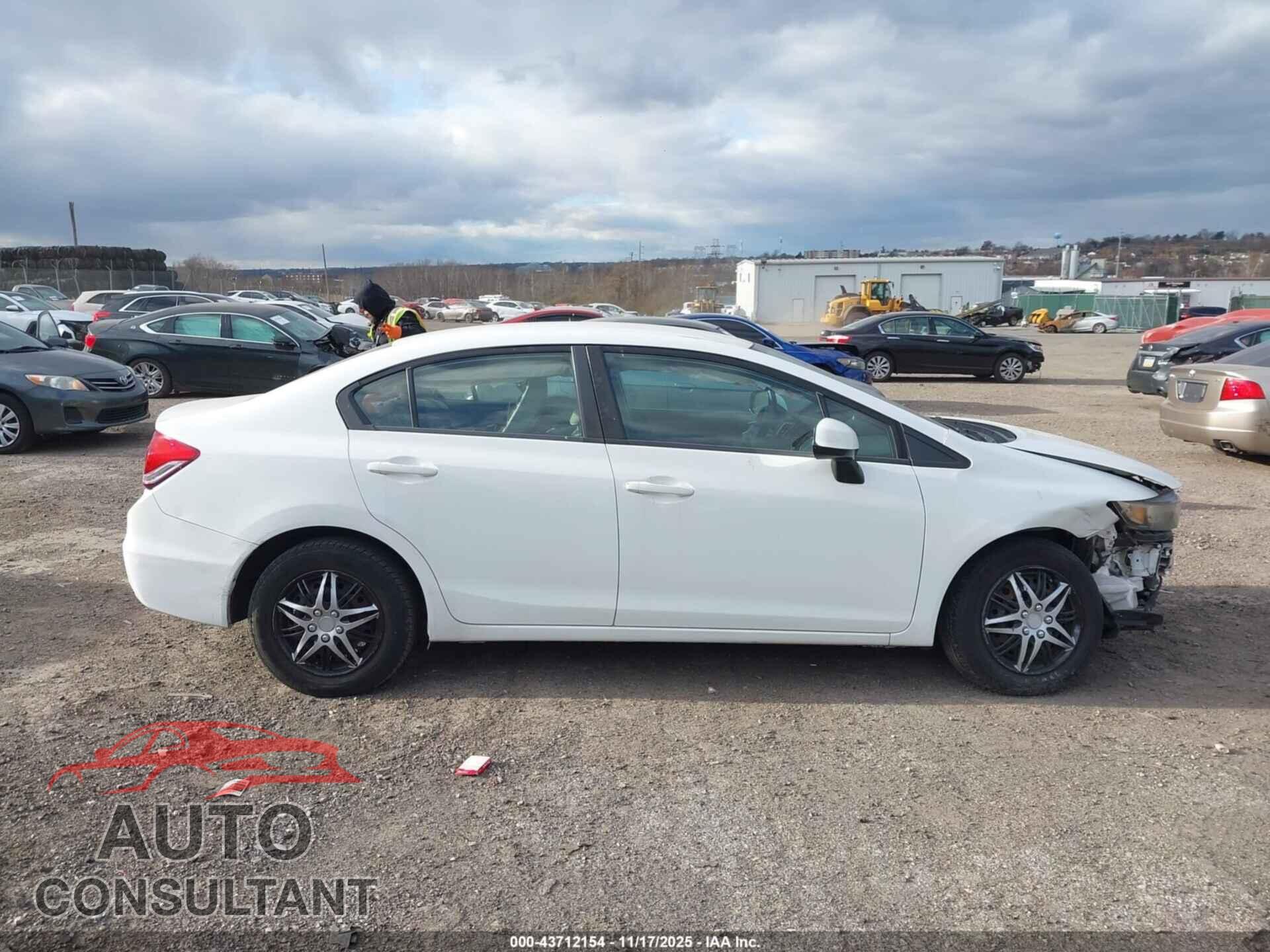 HONDA CIVIC 2013 - 19XFB2F52DE207599