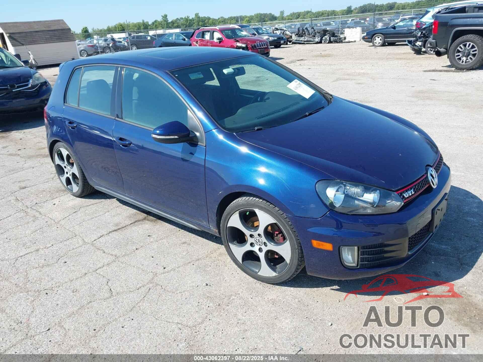 VOLKSWAGEN GTI 2012 - WVWHV7AJ6CW261641