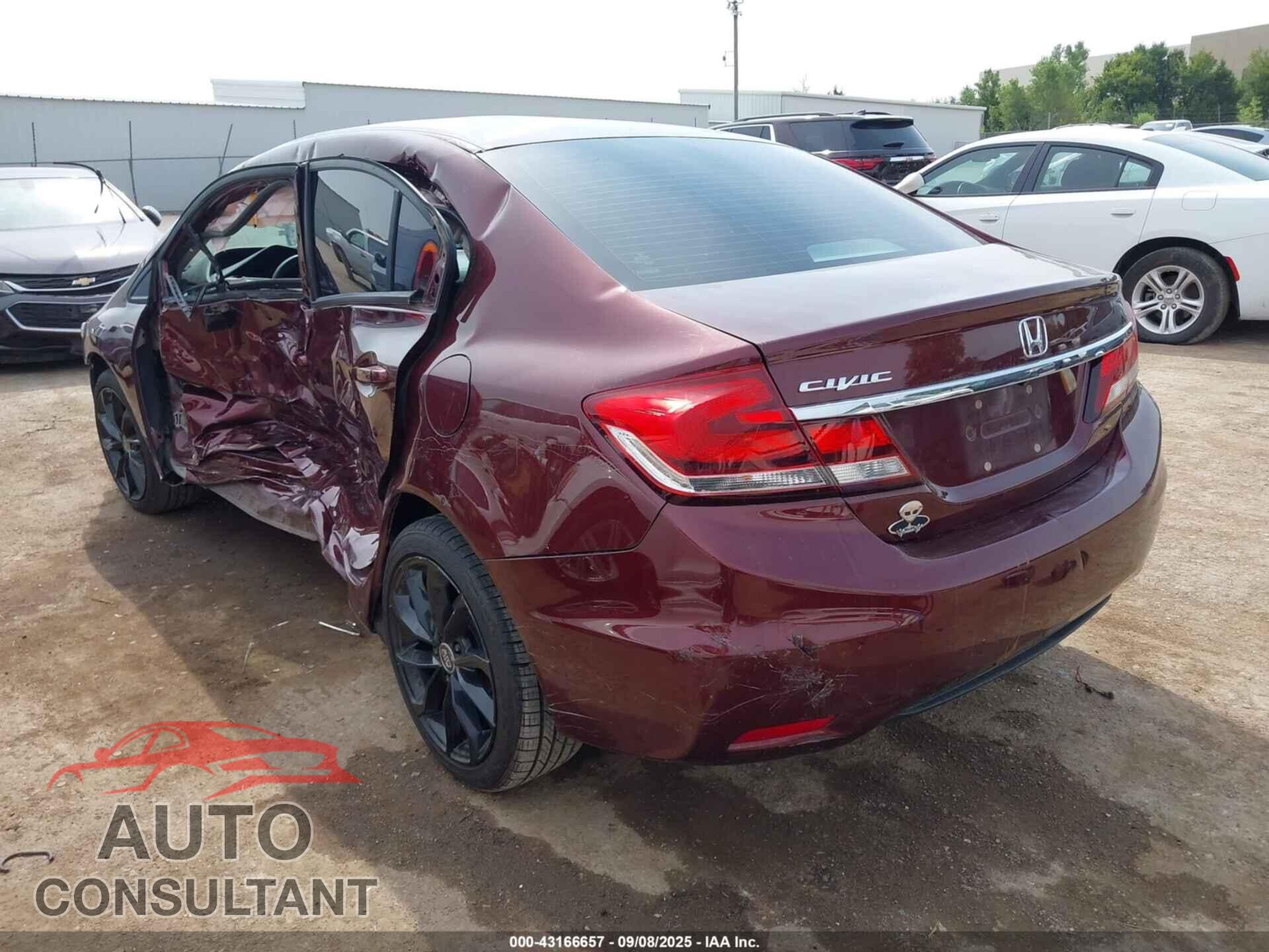 HONDA CIVIC 2015 - 19XFB2F59FE065724