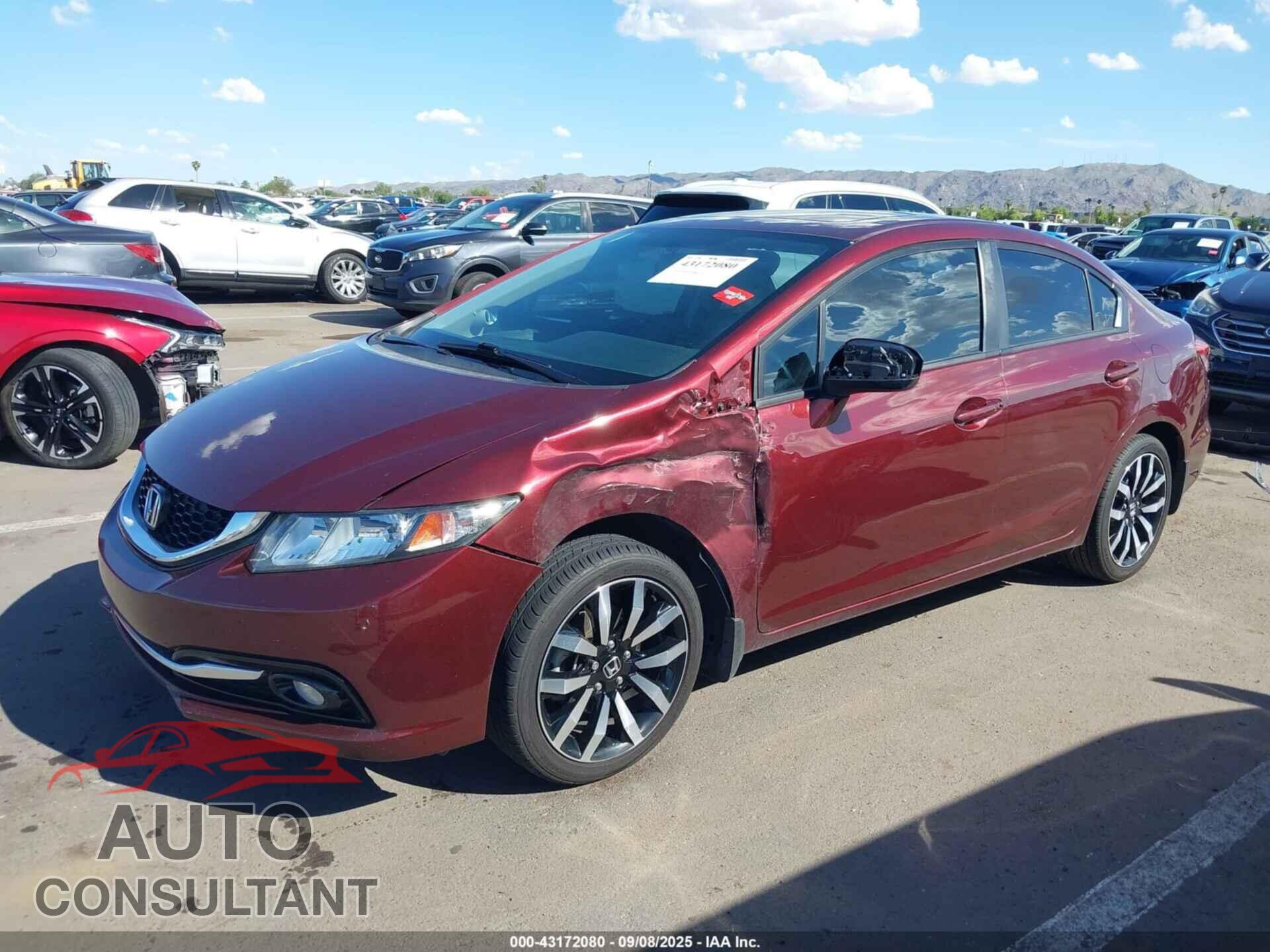 HONDA CIVIC 2014 - 19XFB2F94EE078933