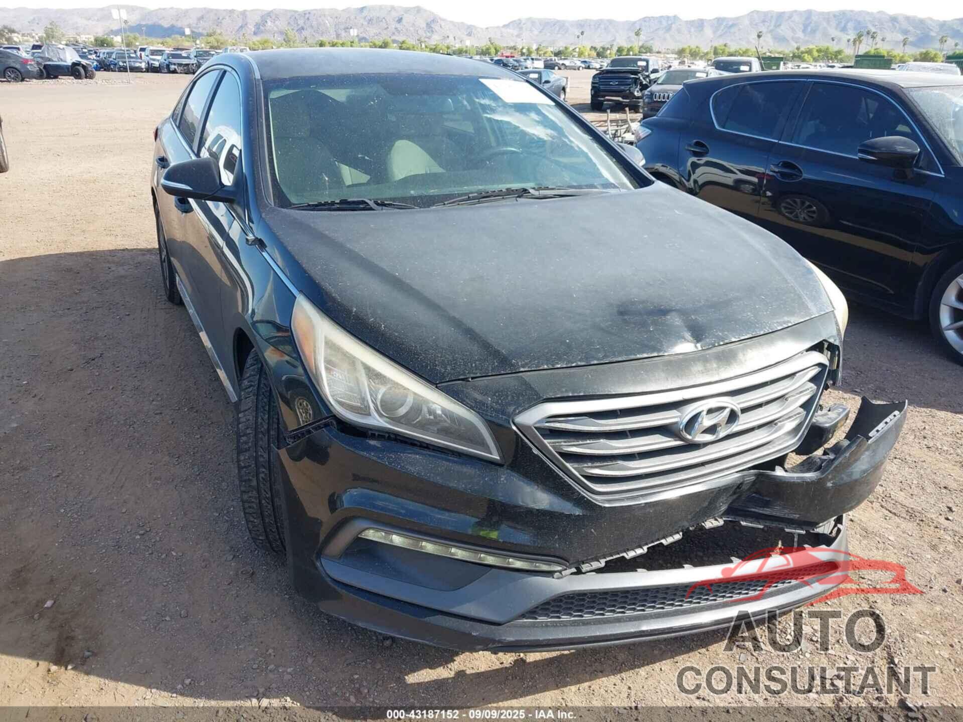 HYUNDAI SONATA 2016 - 5NPE34AF7GH352982