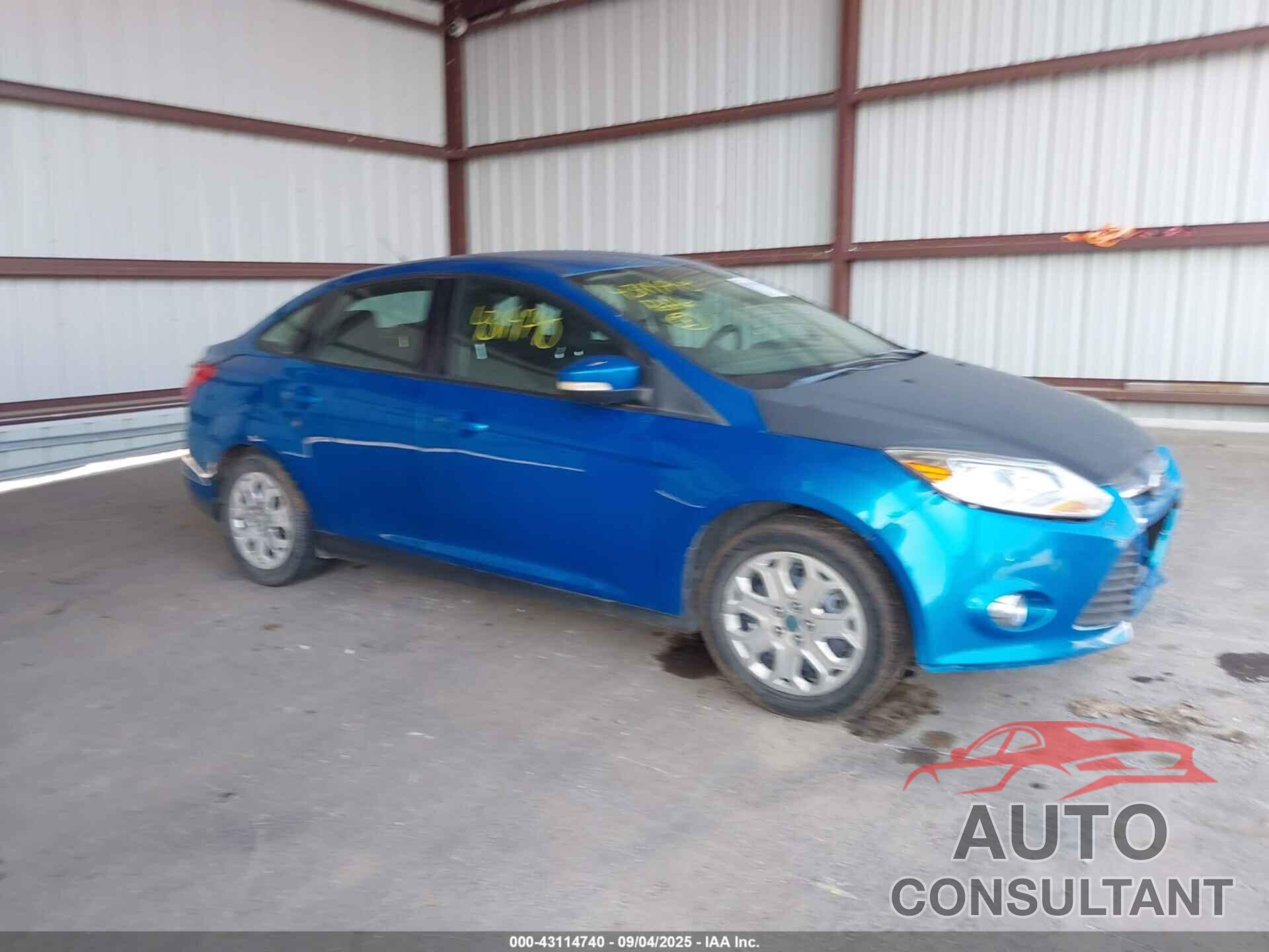 FORD FOCUS 2012 - 1FAHP3F25CL250562