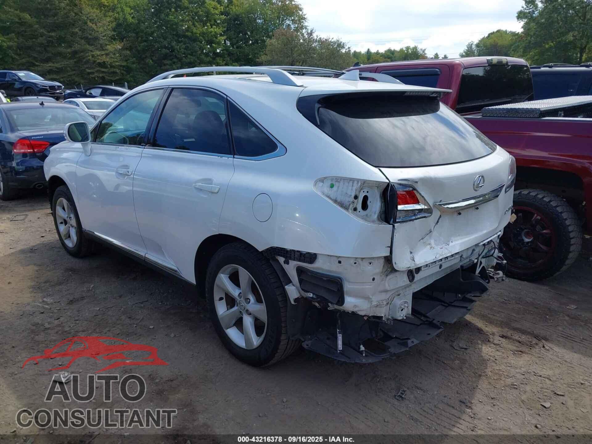LEXUS RX 350 2015 - 2T2BK1BA3FC264726
