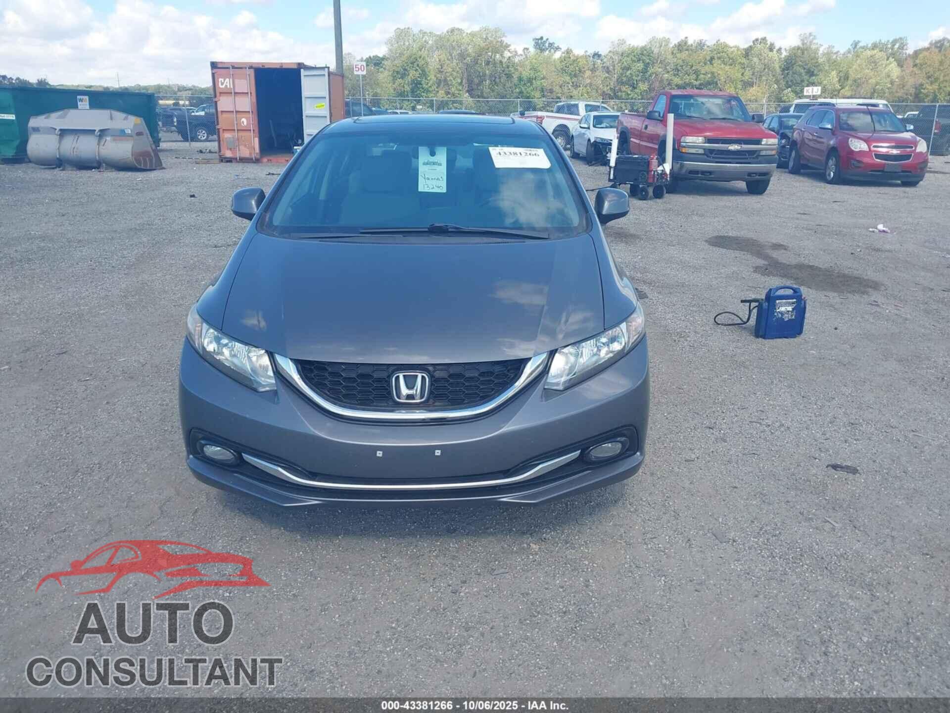 HONDA CIVIC 2013 - 19XFB2F93DE288468