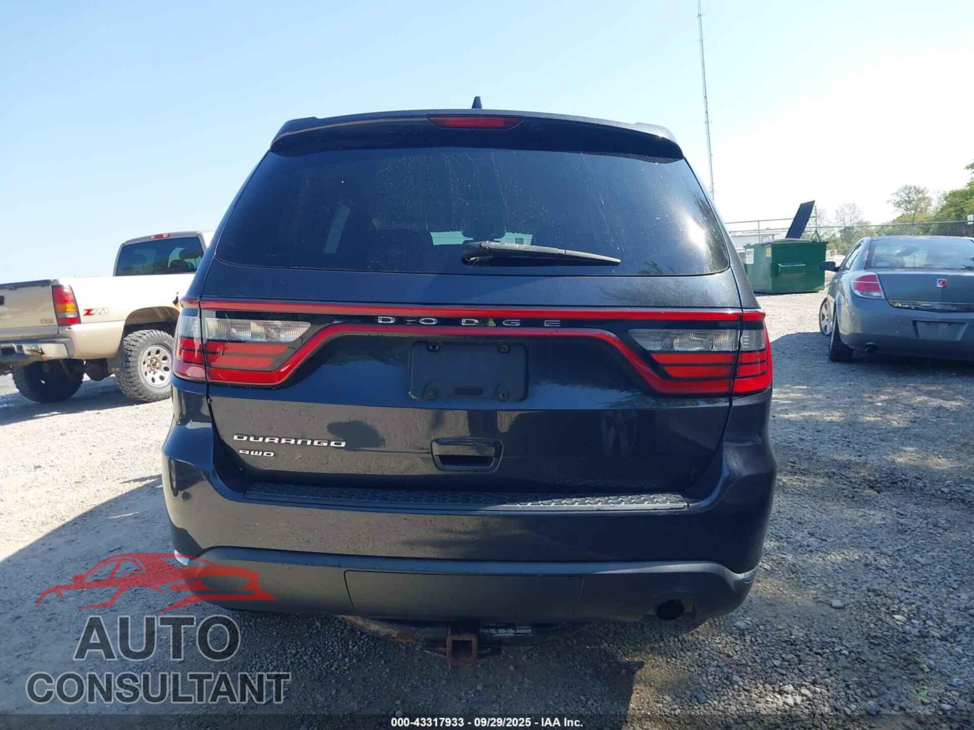 DODGE DURANGO 2014 - 1C4RDJAG3EC278801