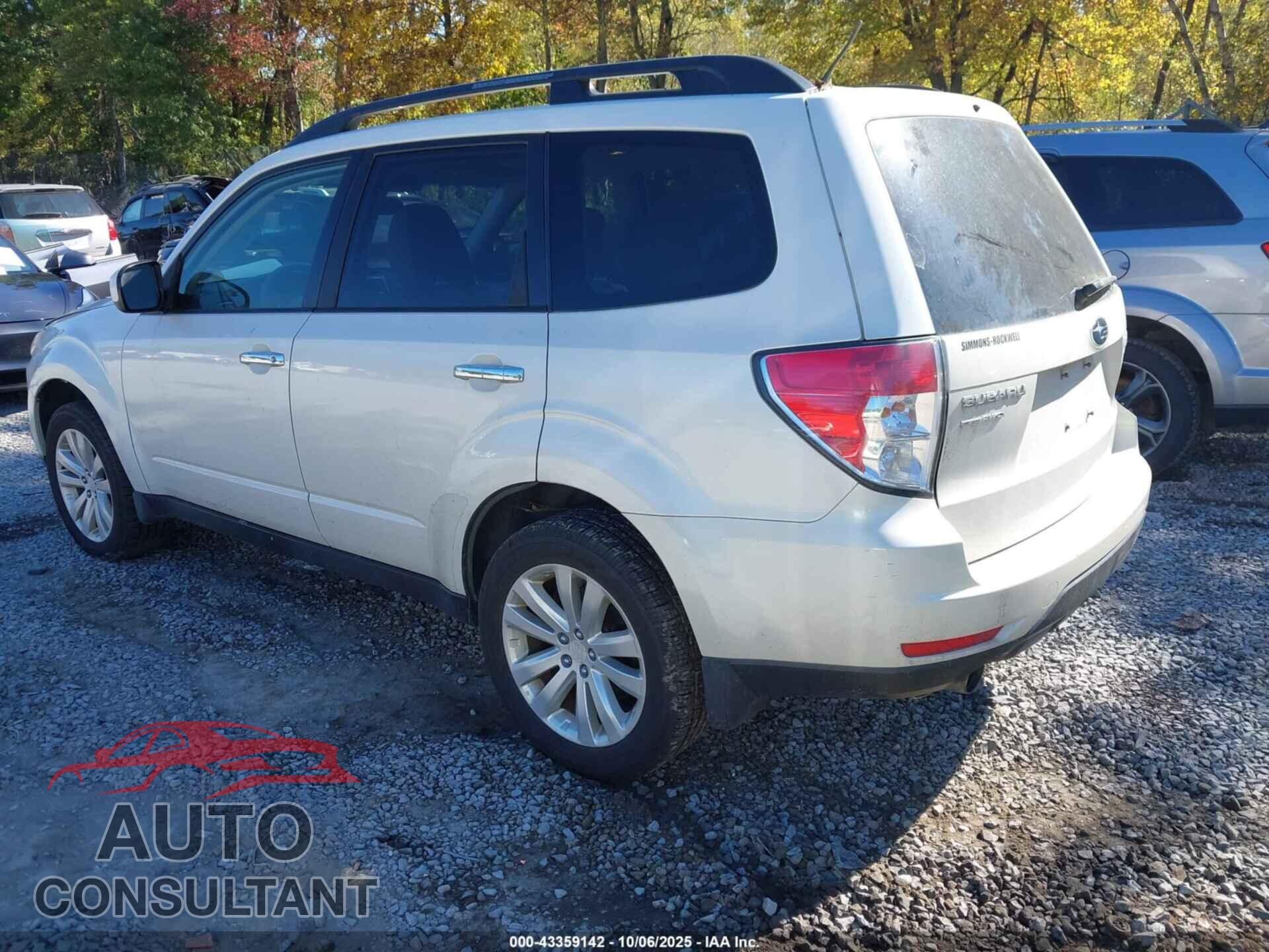 SUBARU FORESTER 2011 - JF2SHAEC1B8755562