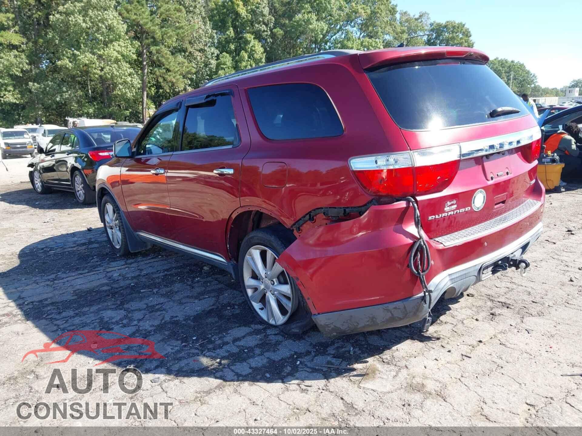DODGE DURANGO 2013 - 1C4SDHDT9DC605820