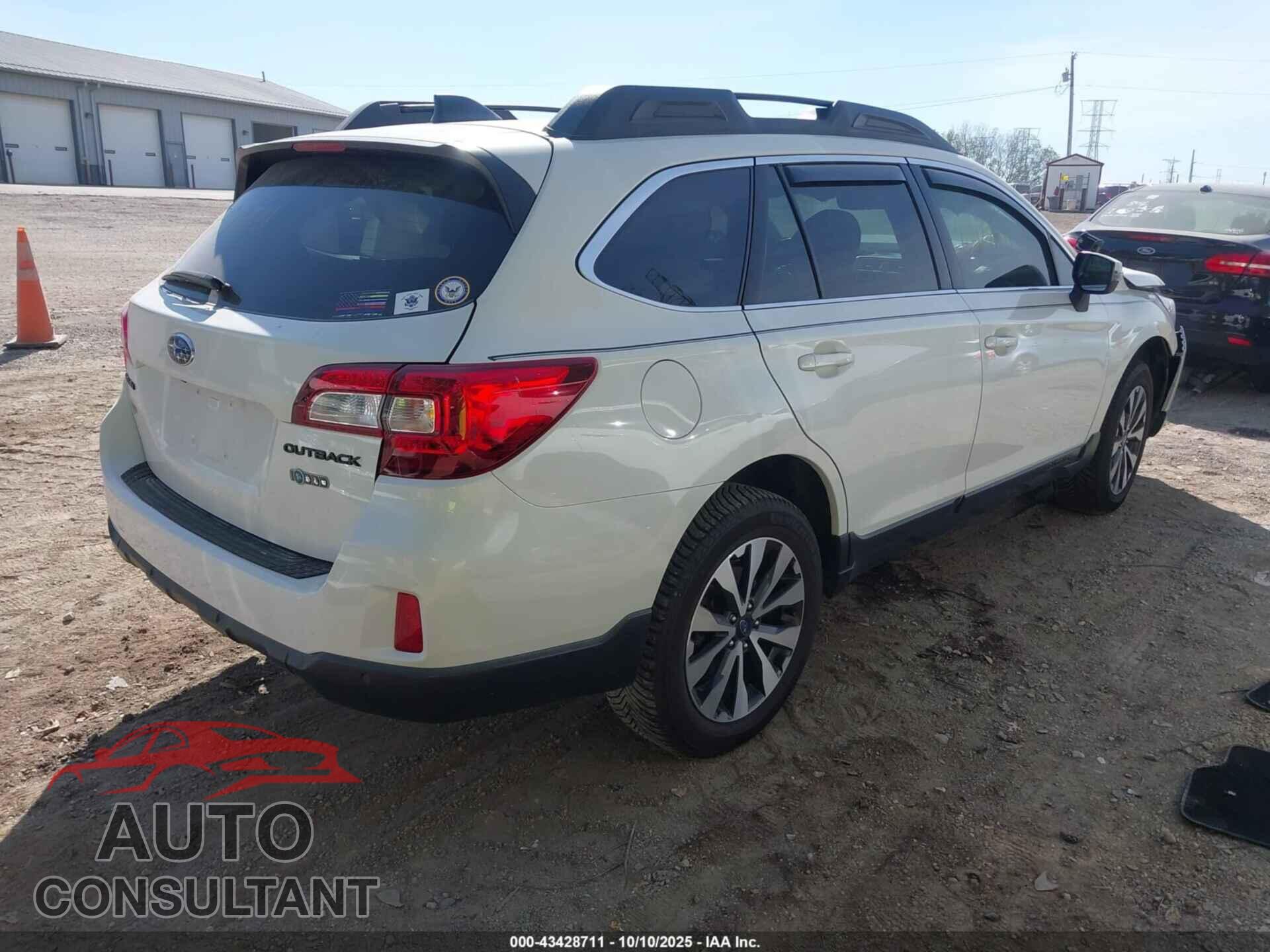SUBARU OUTBACK 2017 - 4S4BSANC0H3246435