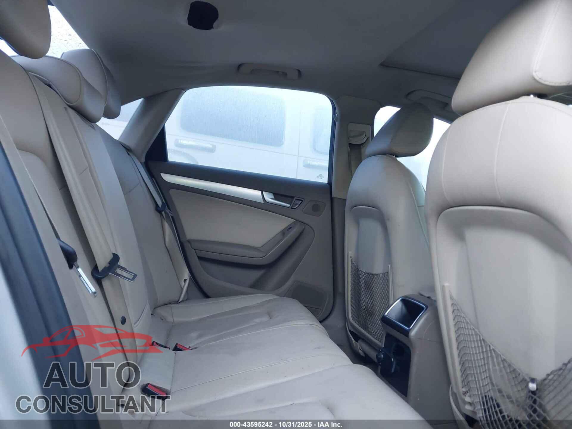 AUDI A4 2012 - WAUAFAFL6CA048558