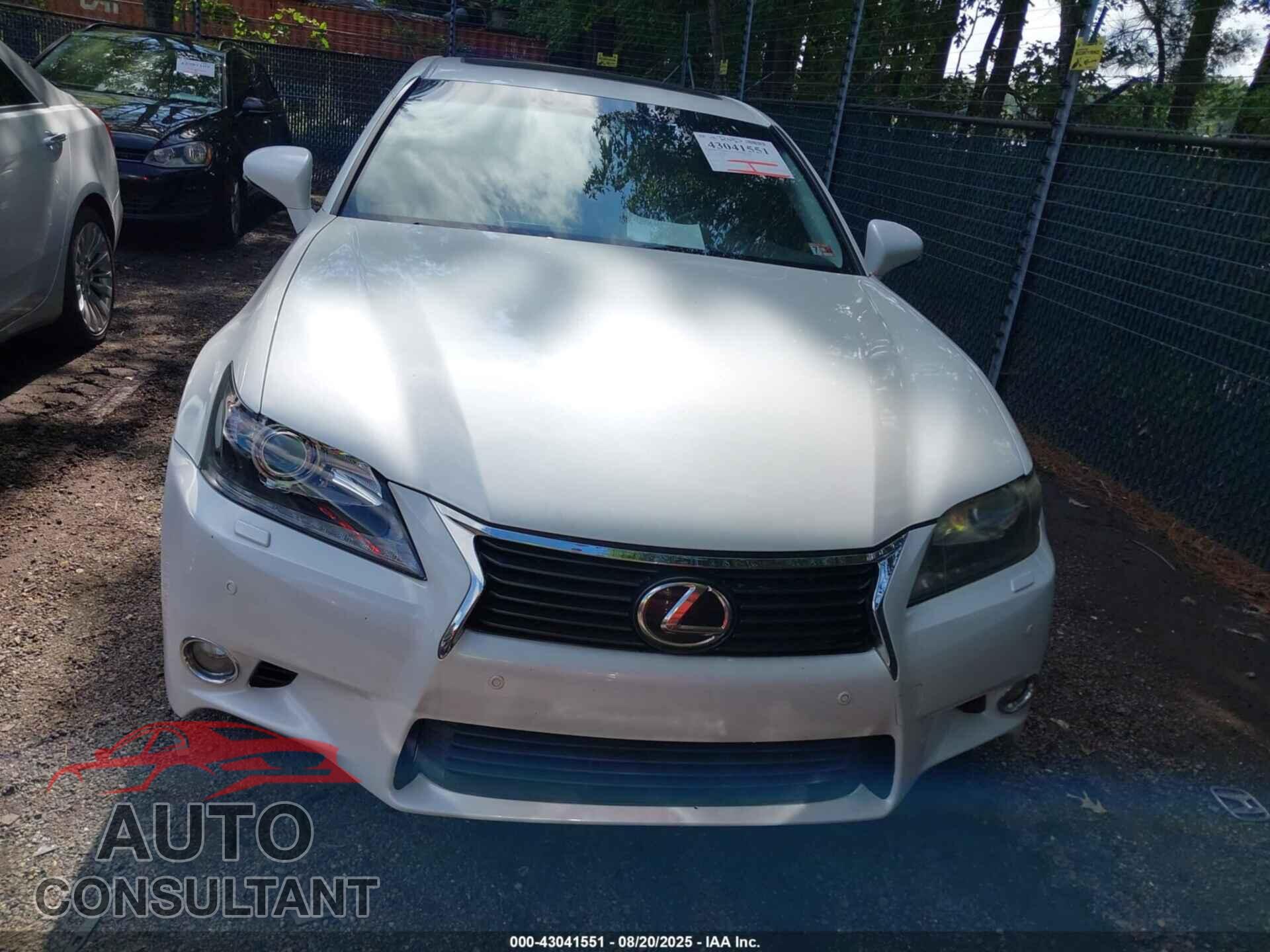 LEXUS GS 350 2013 - JTHCE1BL3D5007351