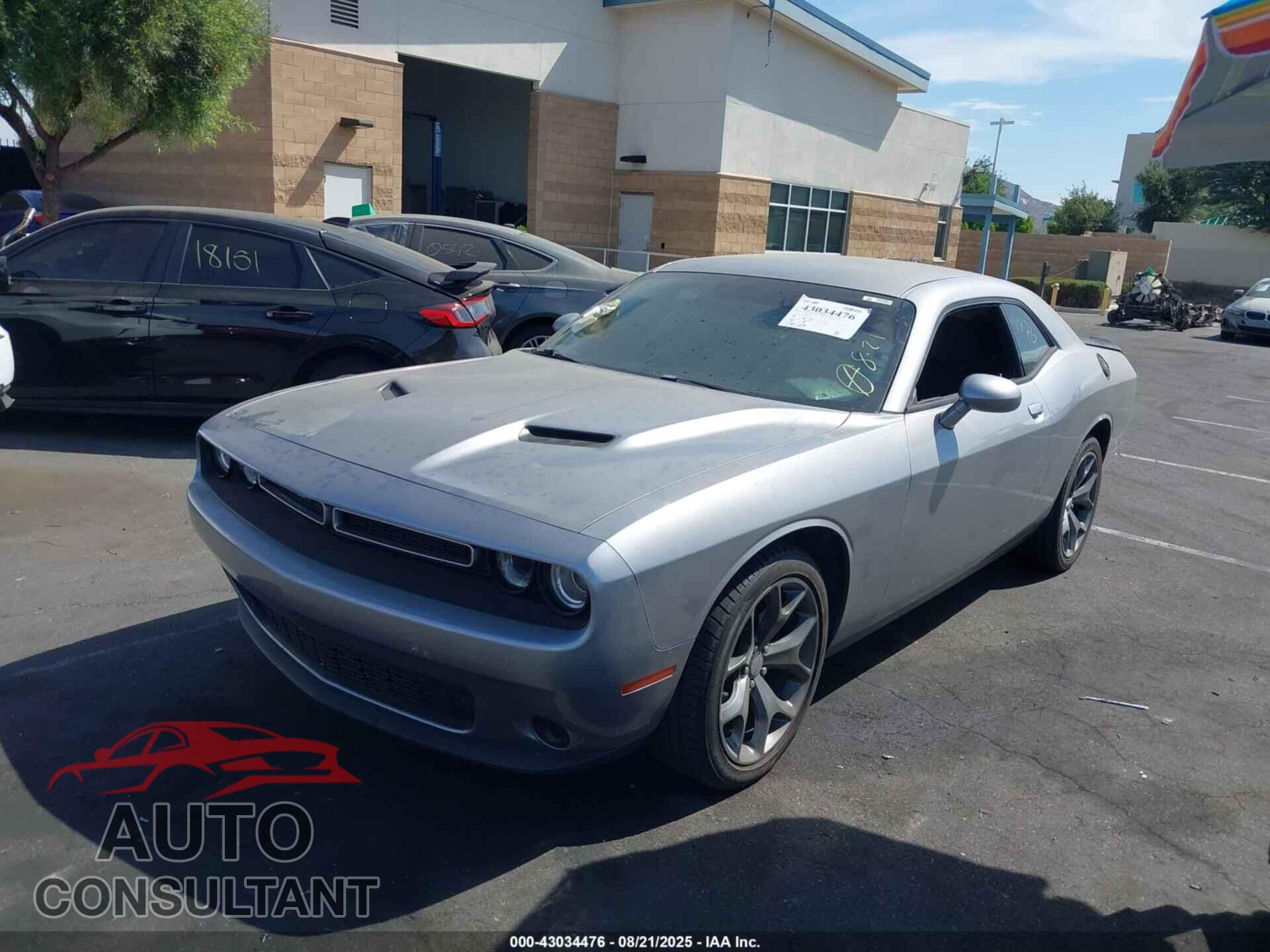 DODGE CHALLENGER 2016 - 2C3CDZAGXGH330059