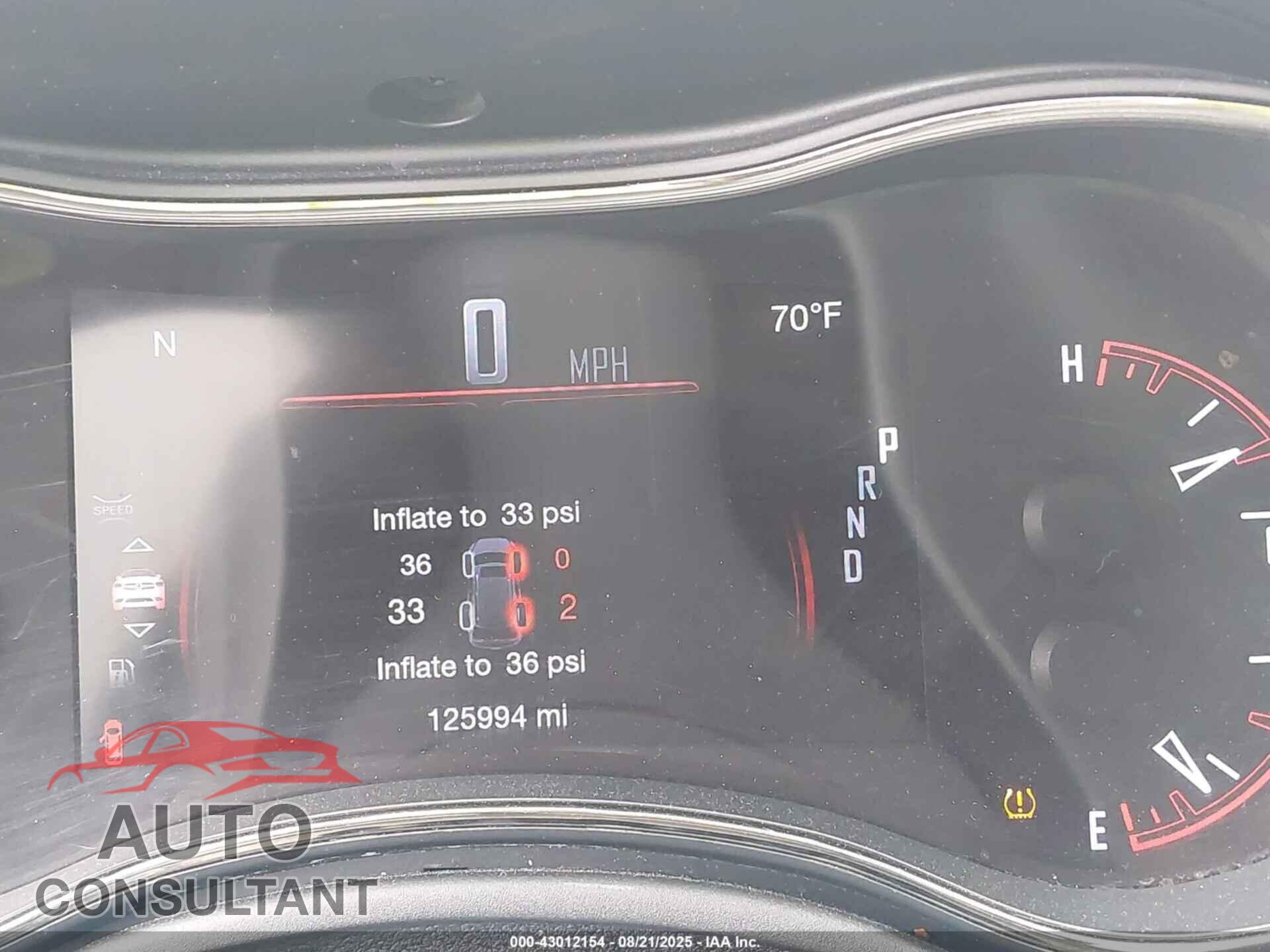 DODGE DURANGO 2018 - 1C4RDJDG5JC205743