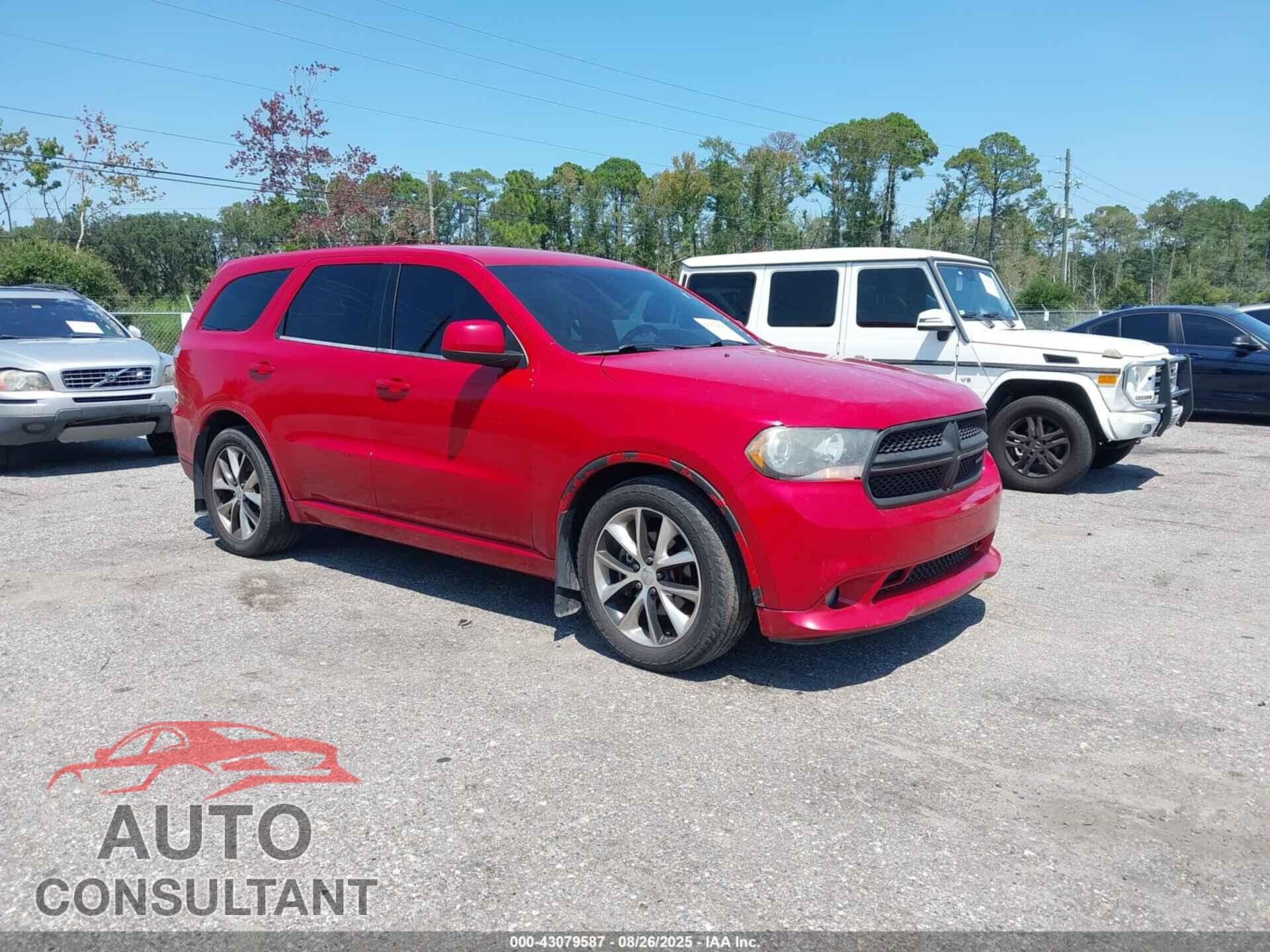 DODGE DURANGO 2012 - 1C4SDHCT2CC330517
