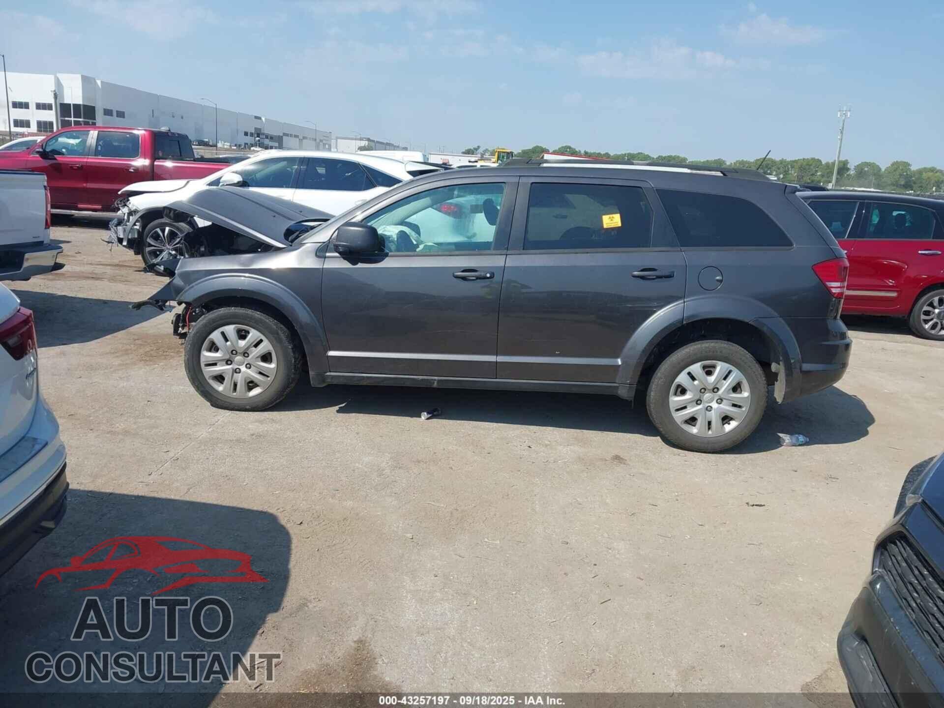 DODGE JOURNEY 2017 - 3C4PDCAB3HT568729