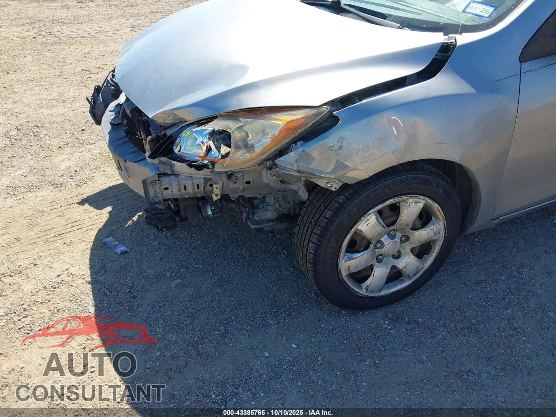 MAZDA MAZDA3 2010 - JM1BL1SF7A1237152