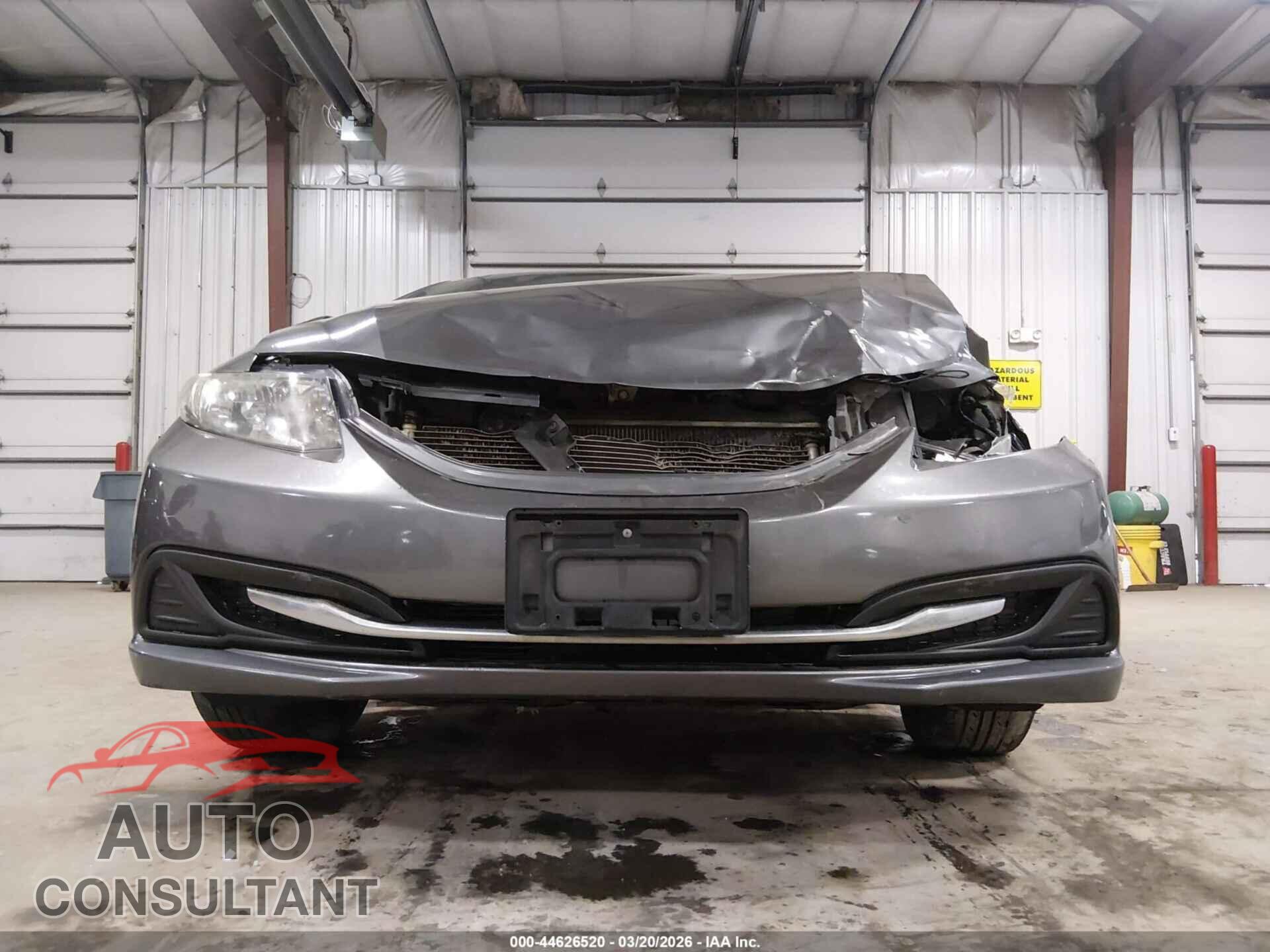 HONDA CIVIC 2013 - 19XFB2F54DE047807