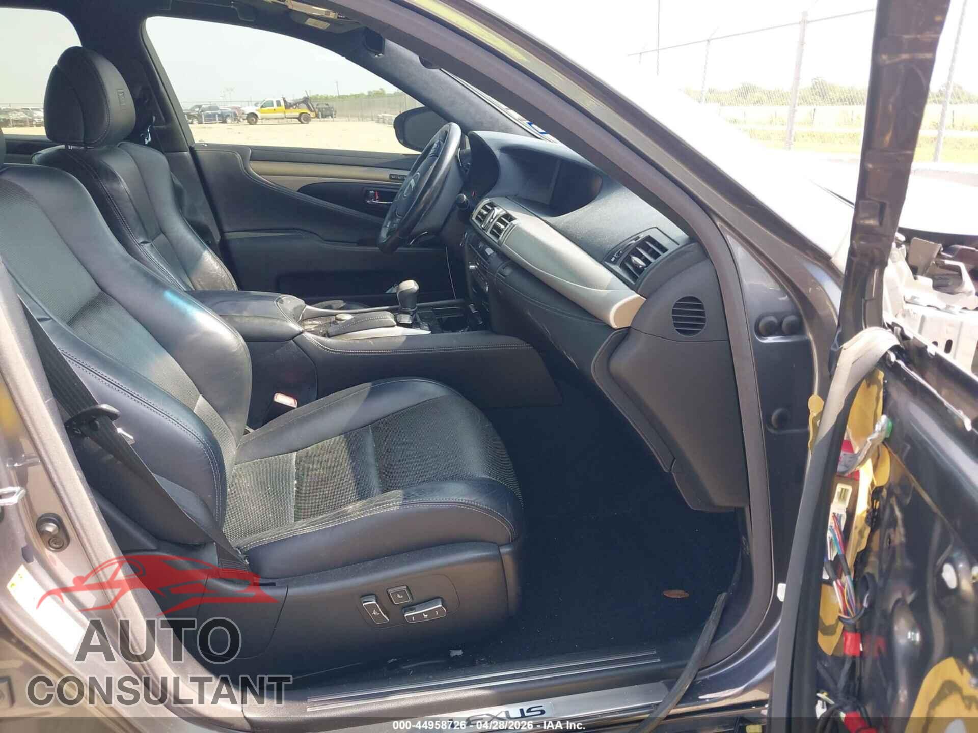 LEXUS LS 460 2013 - JTHBL5EF8D5122848