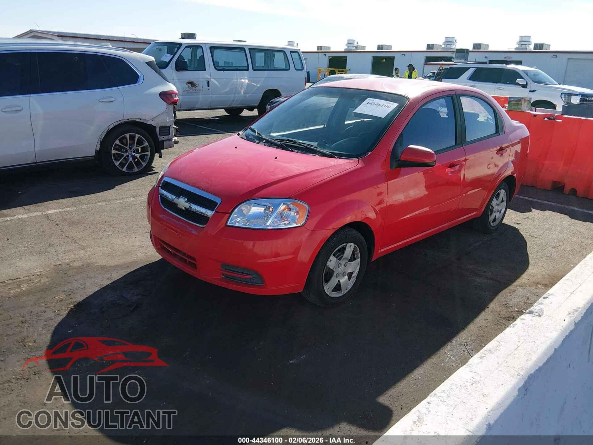 CHEVROLET AVEO 2011 - KL1TD5DE7BB123796
