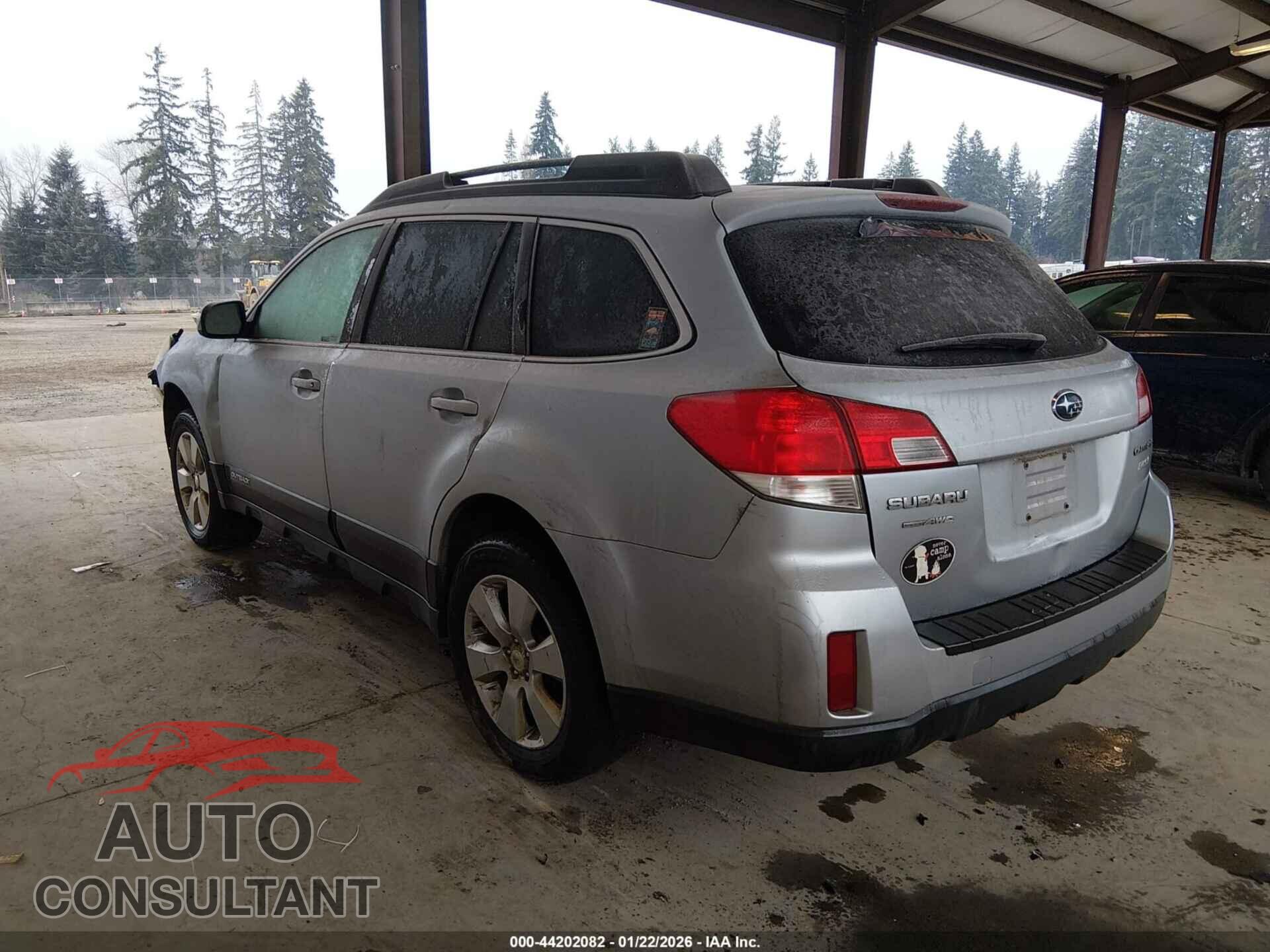 SUBARU OUTBACK 2013 - 4S4BRBCC6D1229567