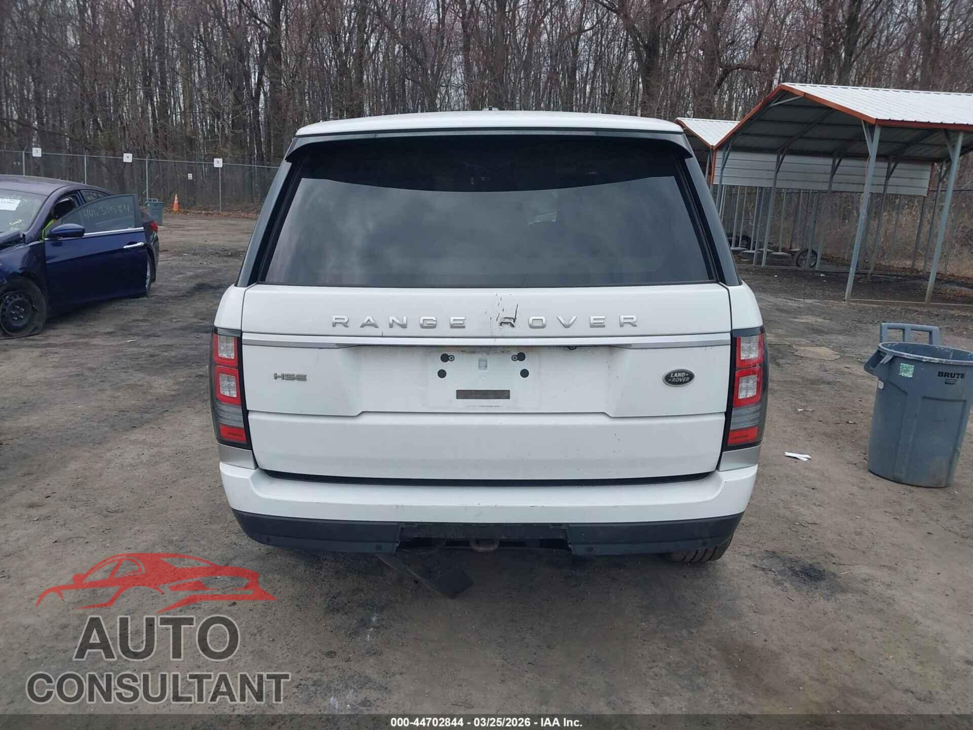 LAND ROVER RANGE ROVER 2015 - SALGS2VF0FA212331