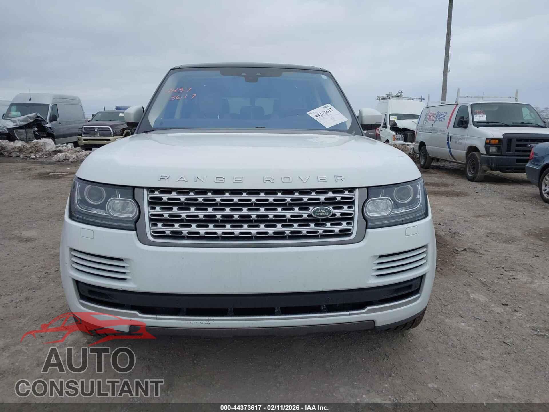 LAND ROVER RANGE ROVER 2017 - SALGS2FVXHA353593