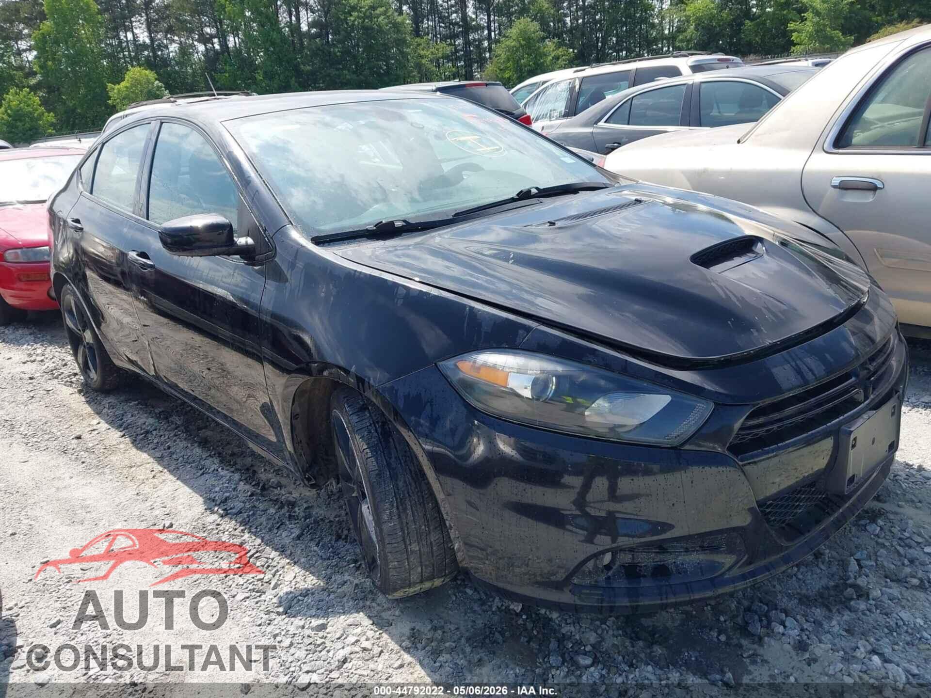 DODGE DART 2016 - 1C3CDFBB2GD644951