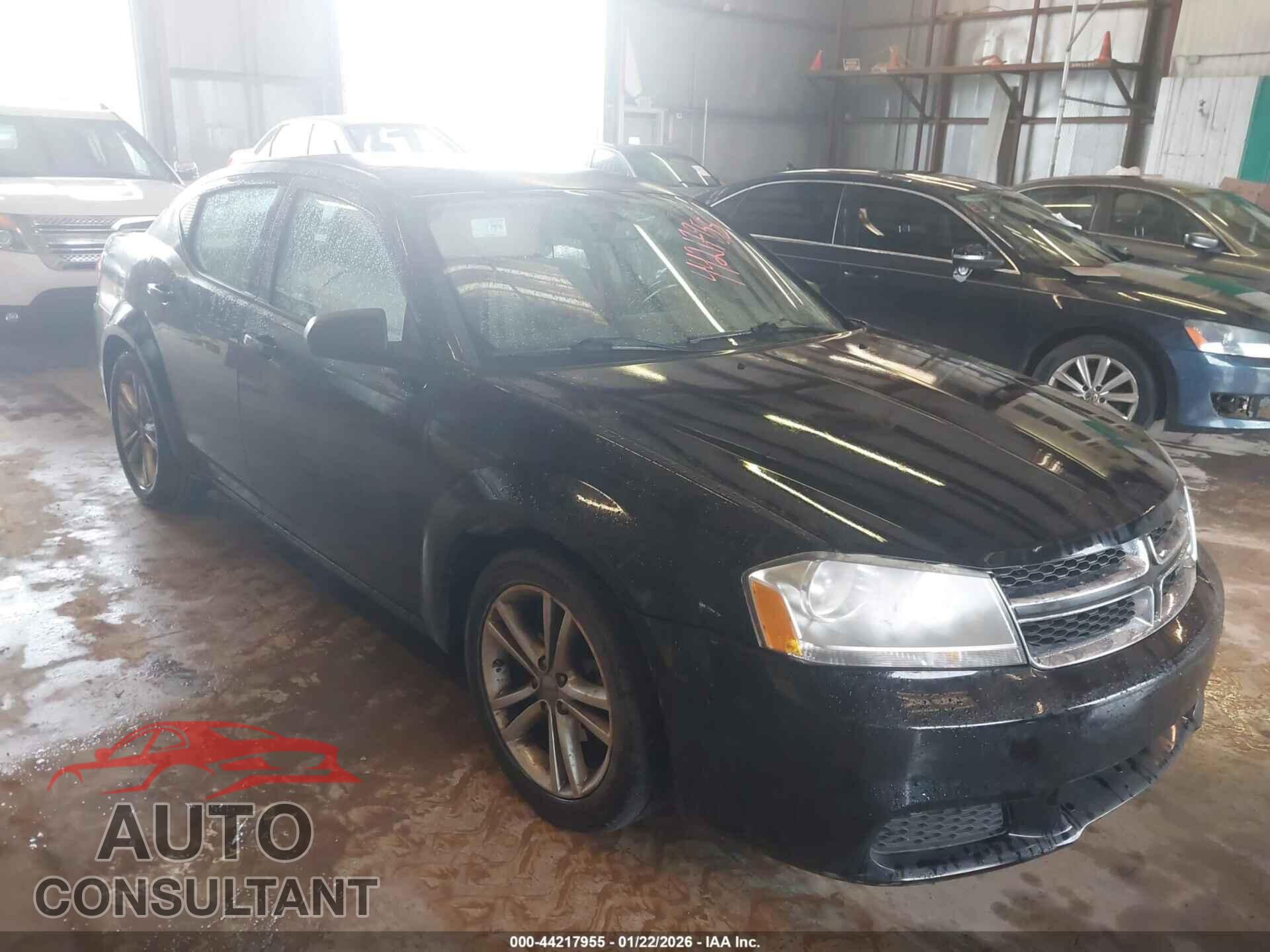 DODGE AVENGER 2013 - 1C3CDZAG3DN506341