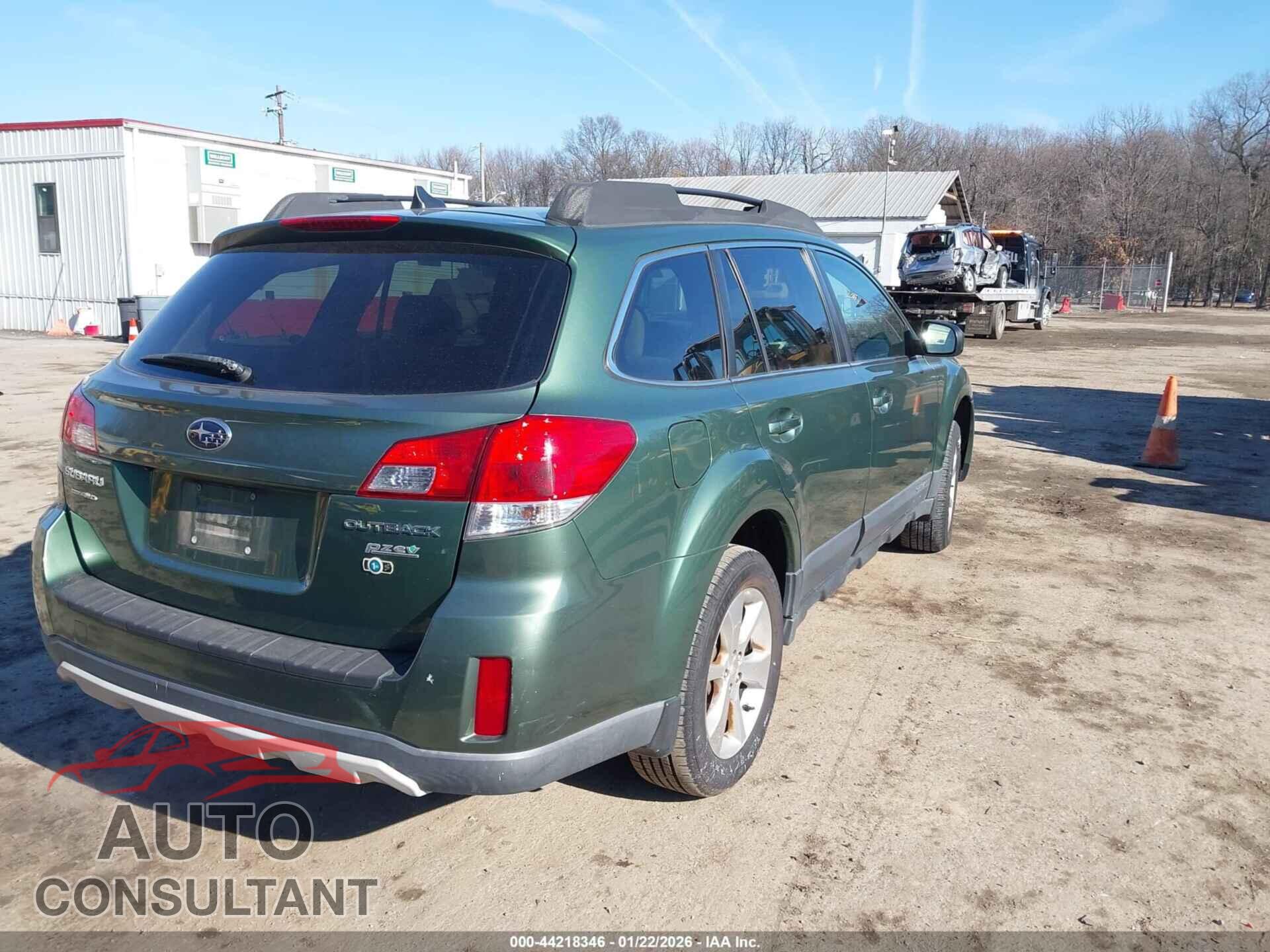 SUBARU OUTBACK 2014 - 4S4BRBLC2E3327162