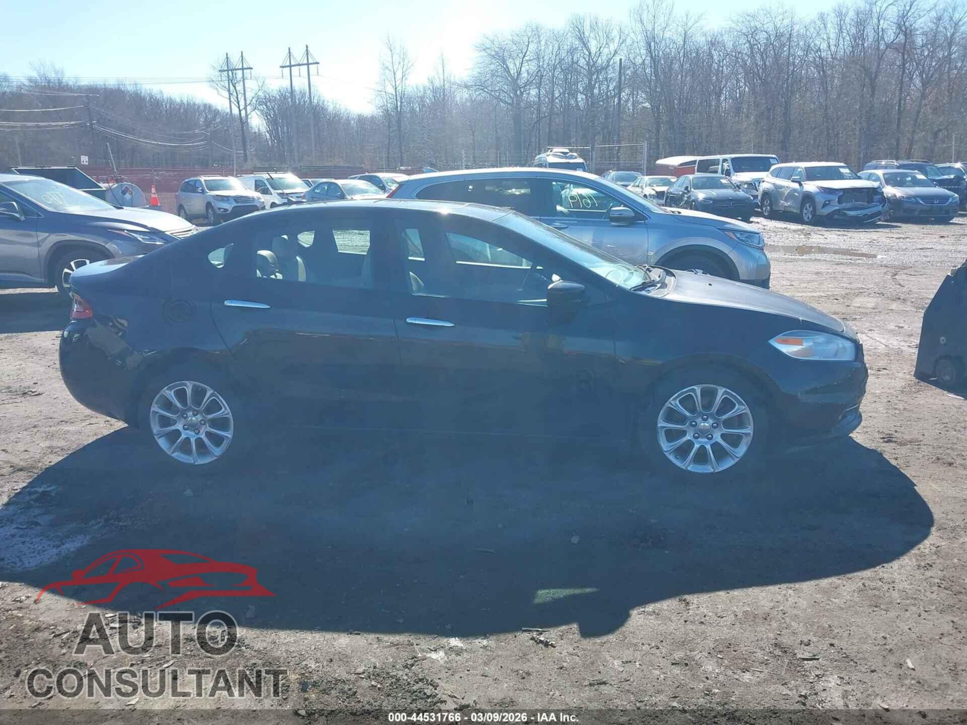 DODGE DART 2013 - 1C3CDFCA4DD347455