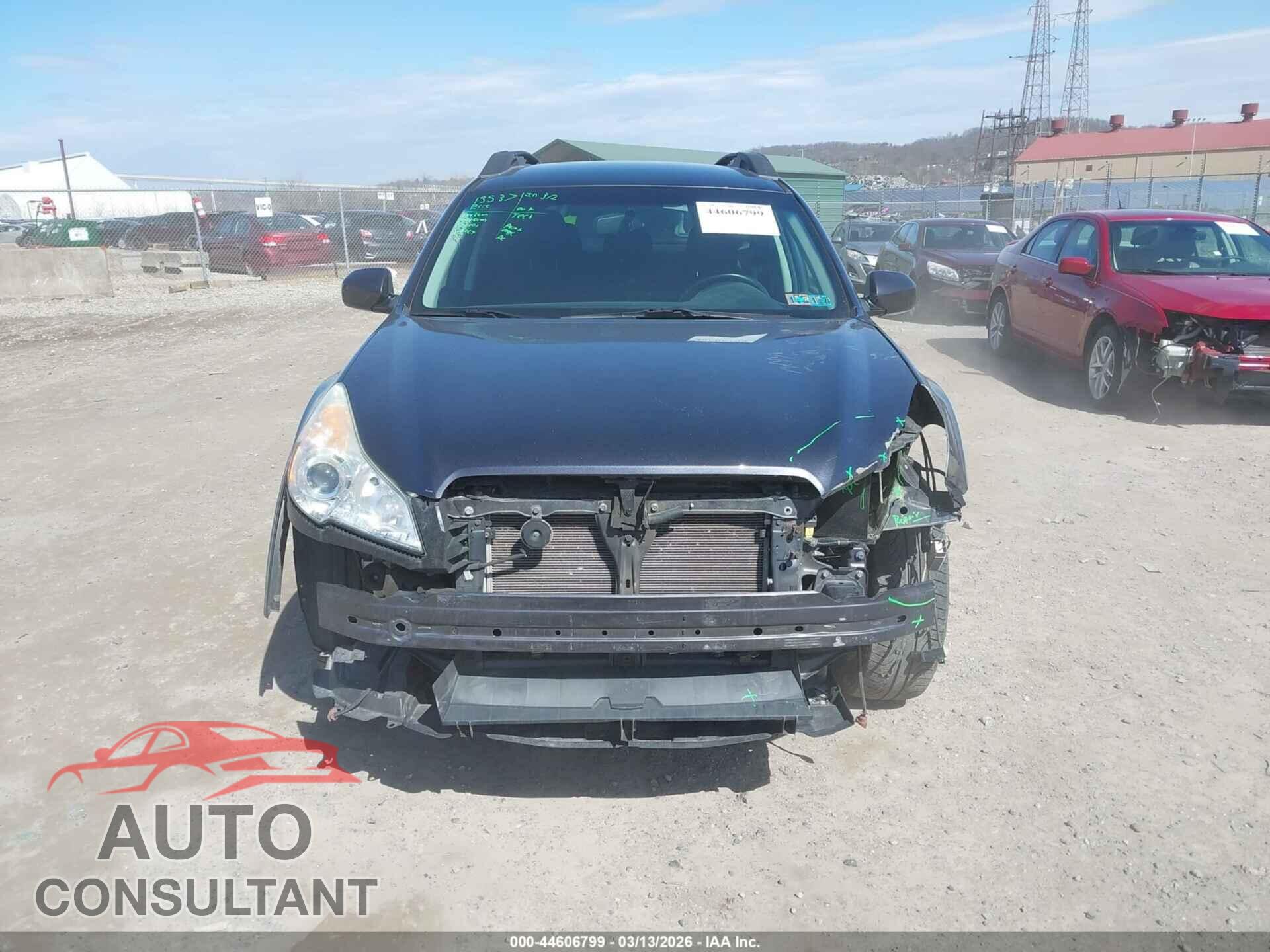 SUBARU OUTBACK 2010 - 4S4BRDFC8A2311684