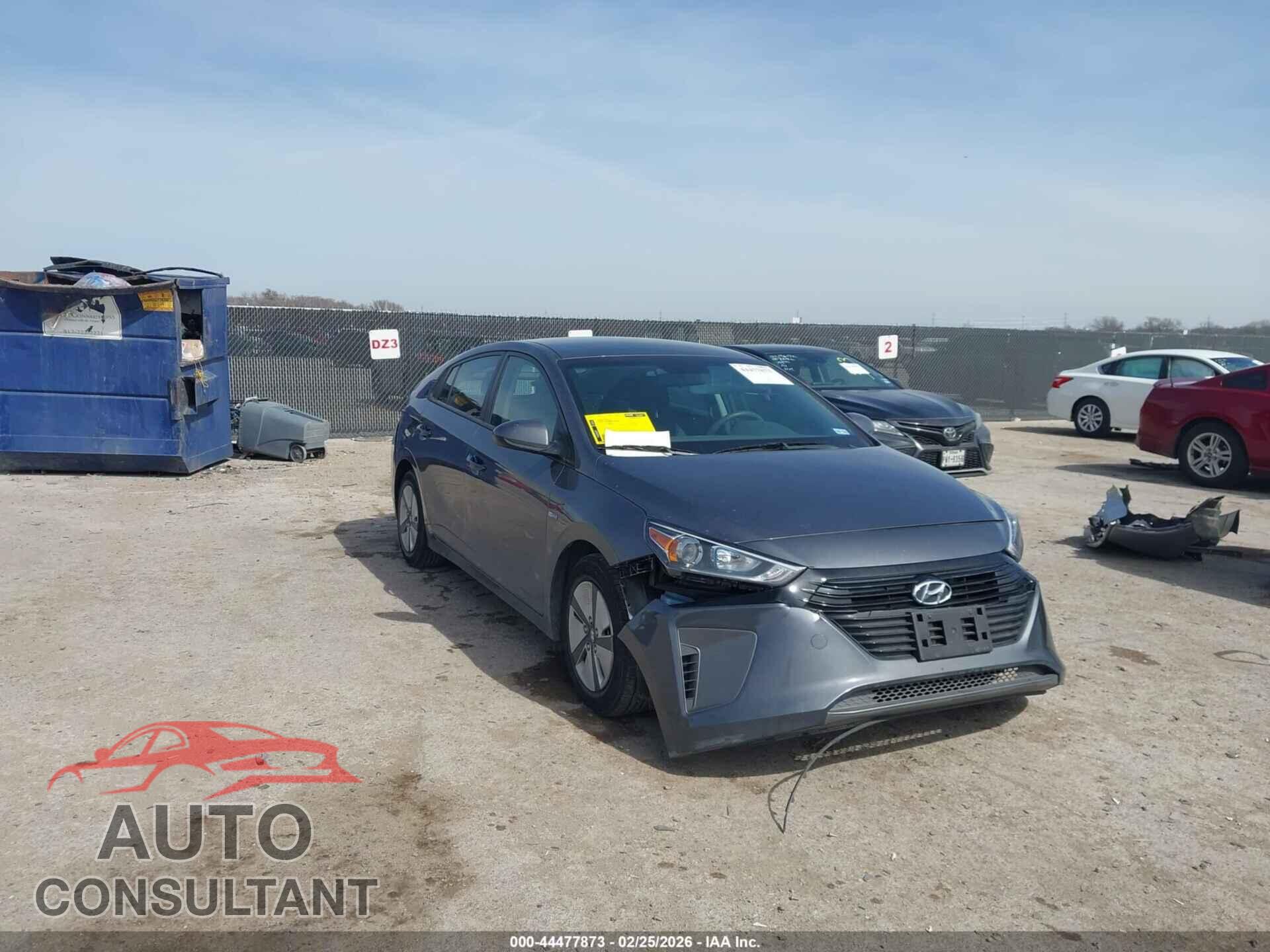 HYUNDAI IONIQ HYBRID 2019 - KMHC65LCXKU113637