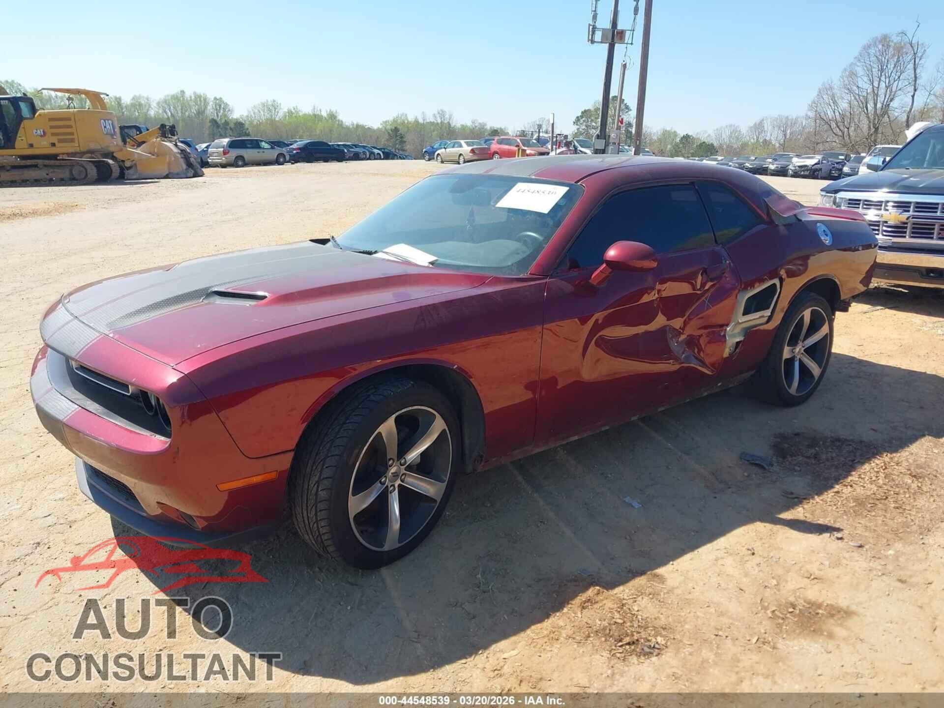 DODGE CHALLENGER 2019 - 2C3CDZAG1KH635412