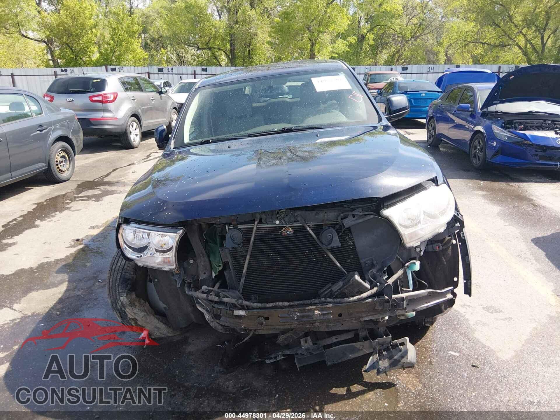 DODGE DURANGO 2012 - 1C4RDJAG0CC212834